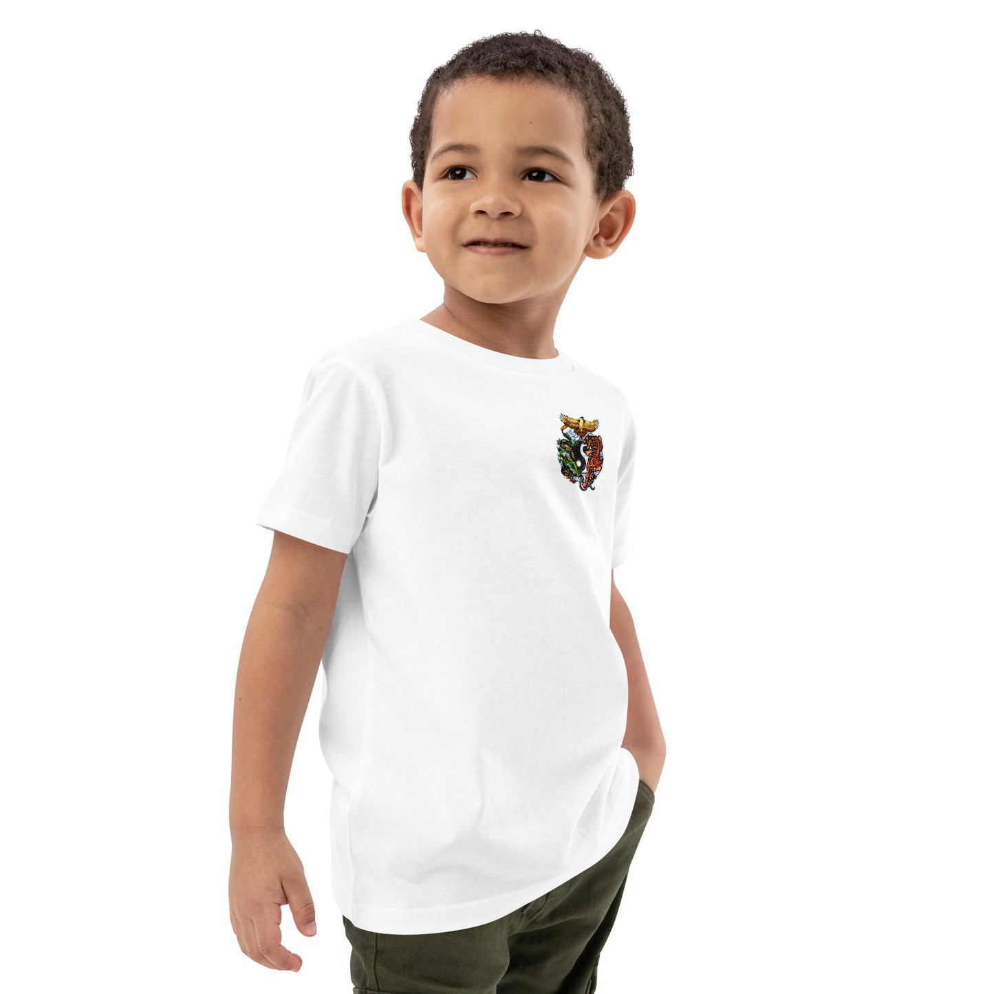 T-shirt en coton bio enfant (imprimé logo historique)