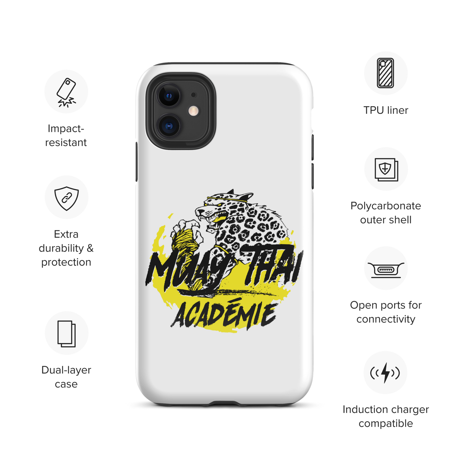 Coque d'iPhone® rigide LOGO MTA
