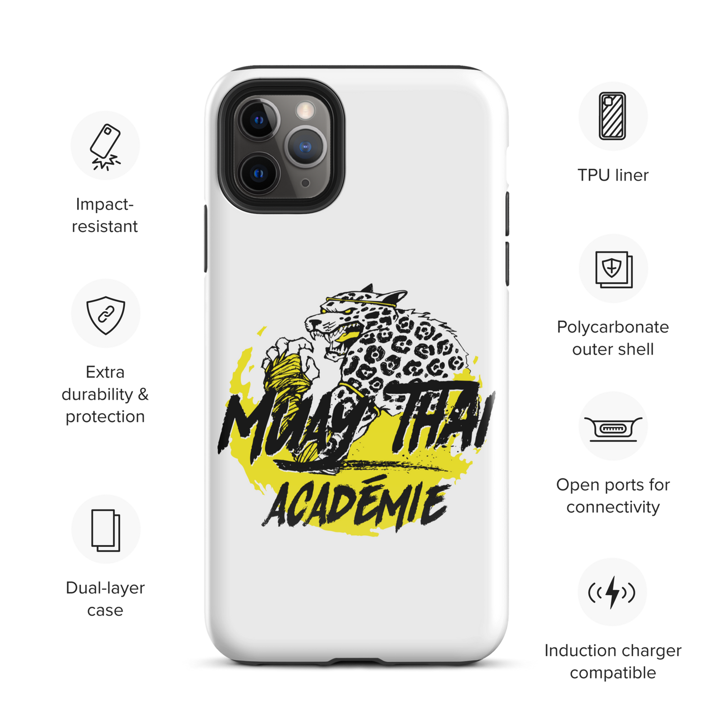 Coque d'iPhone® rigide LOGO MTA