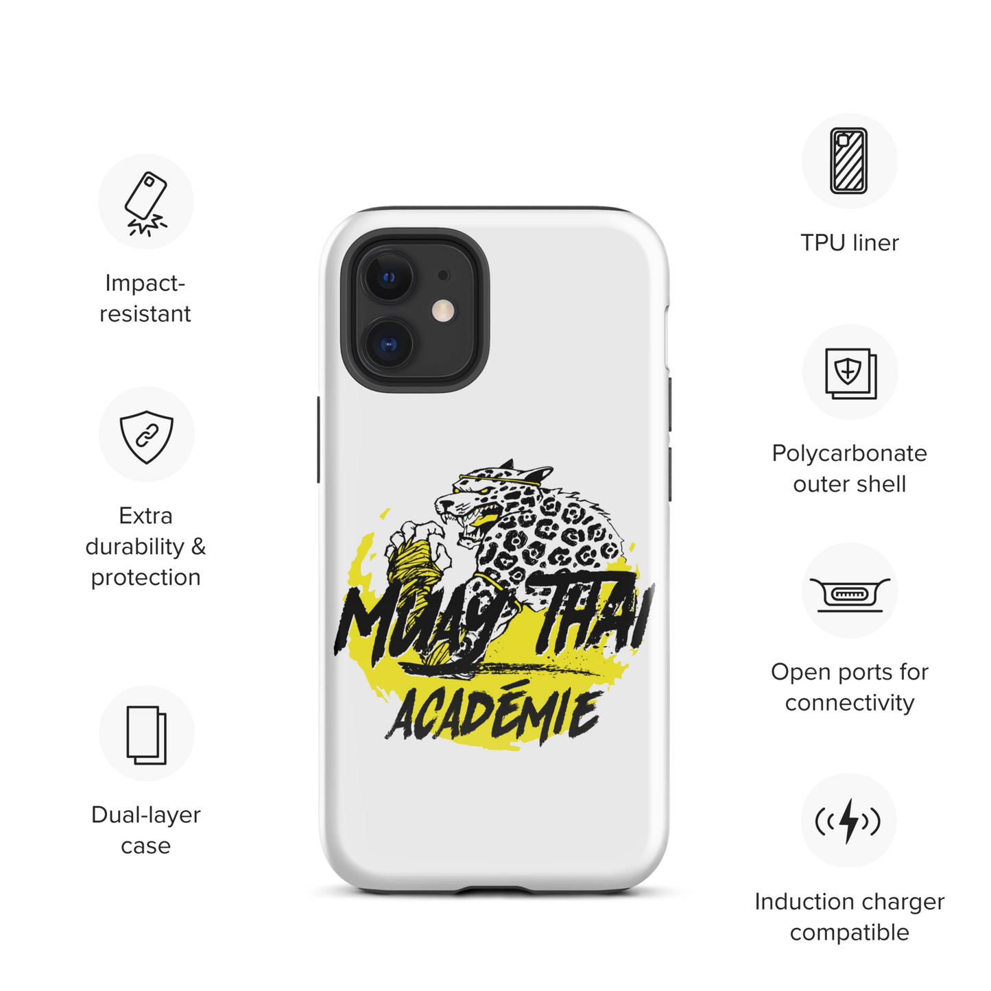 Coque d'iPhone® rigide LOGO MTA