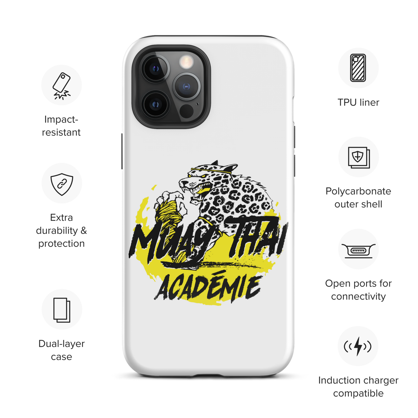 Coque d'iPhone® rigide LOGO MTA