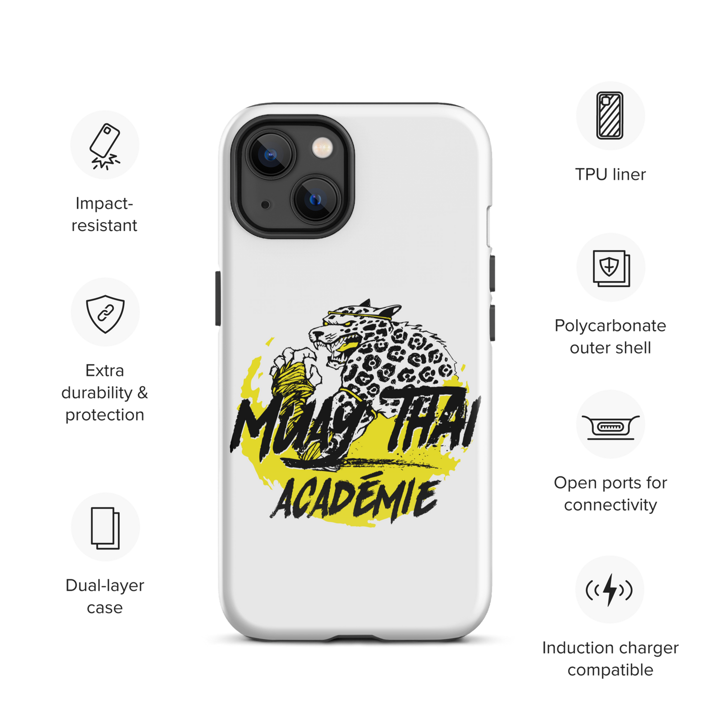 Coque d'iPhone® rigide LOGO MTA