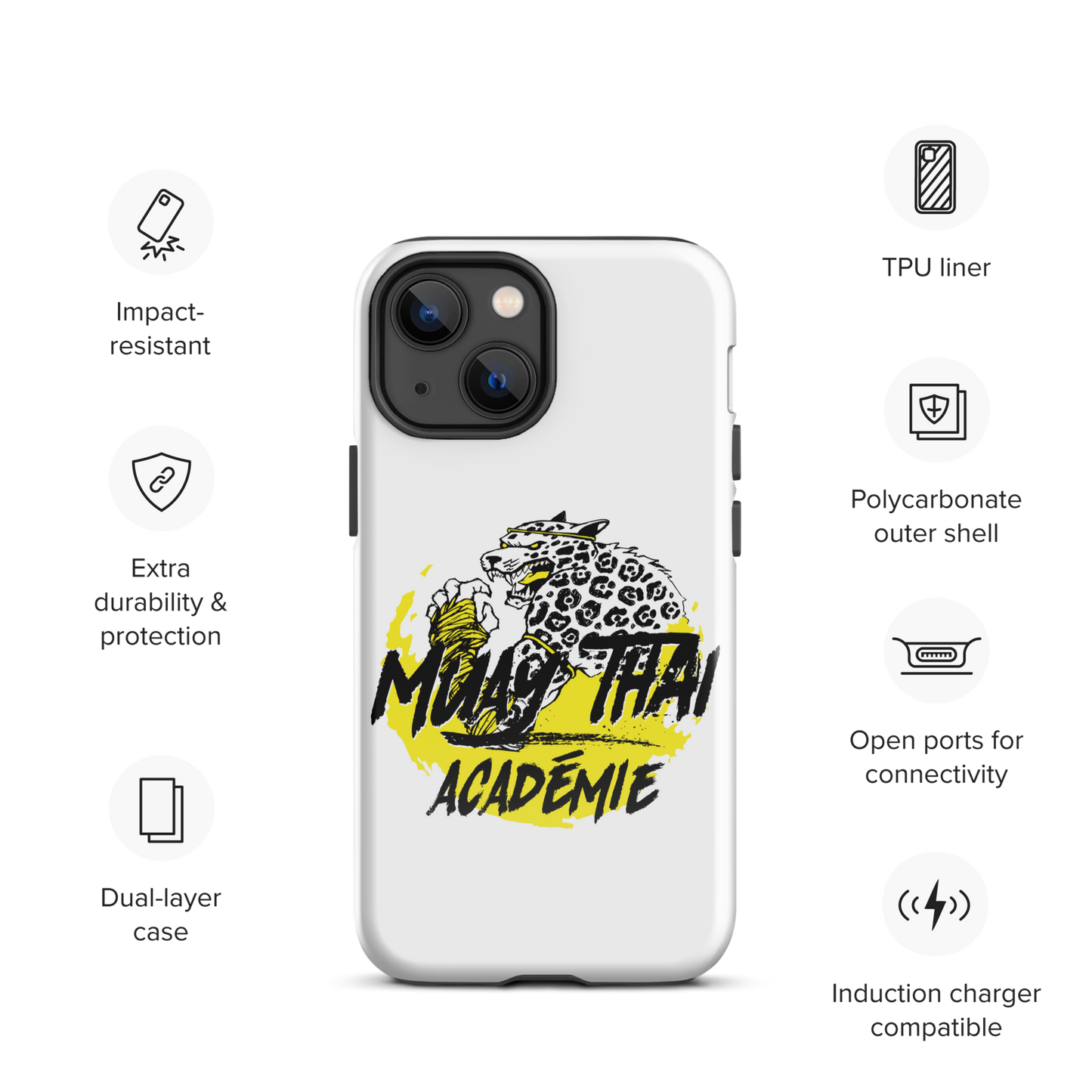 Coque d'iPhone® rigide LOGO MTA