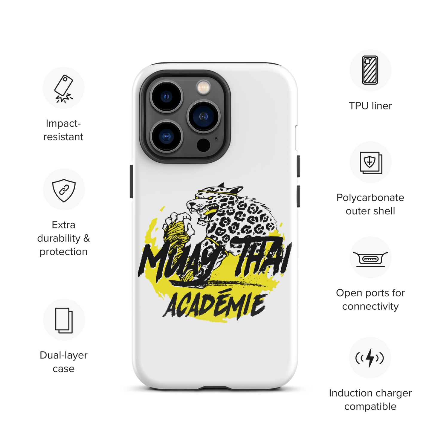Coque d'iPhone® rigide LOGO MTA