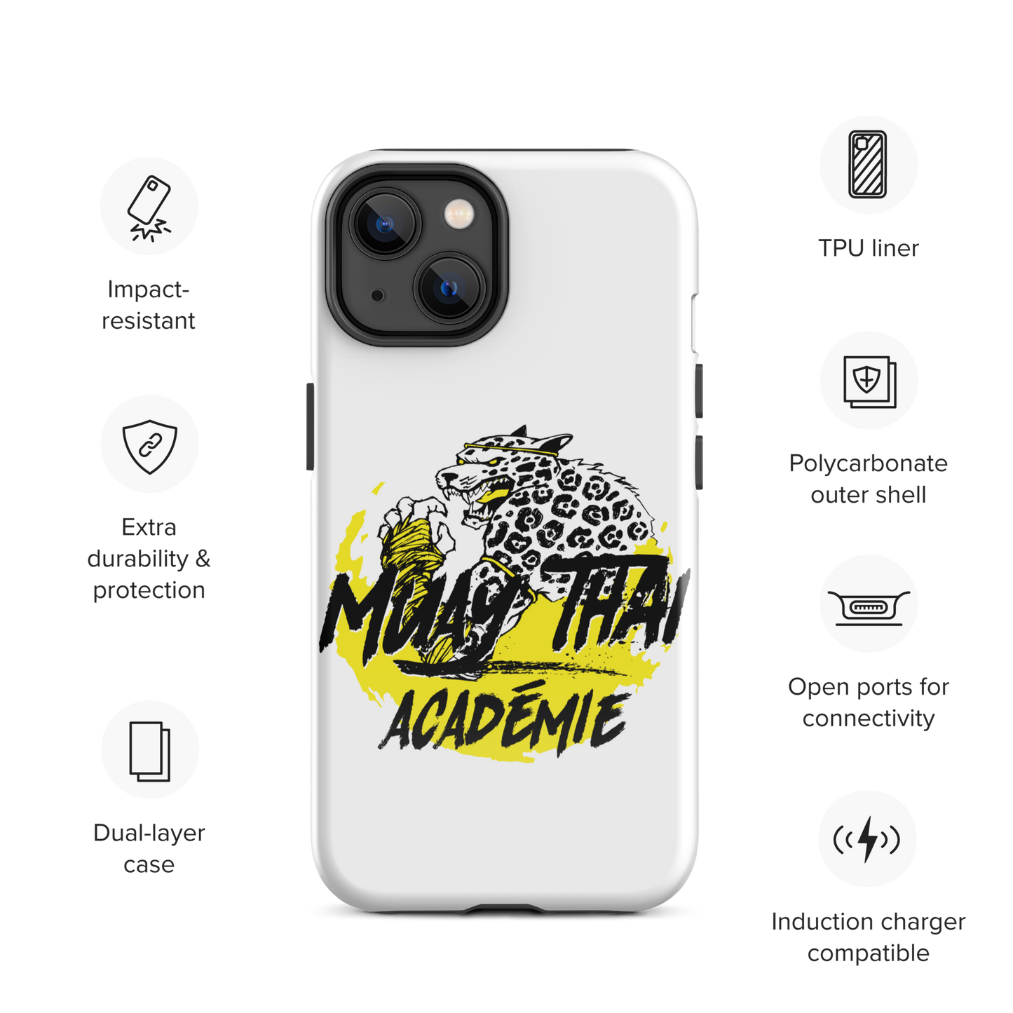 Coque d'iPhone® rigide LOGO MTA
