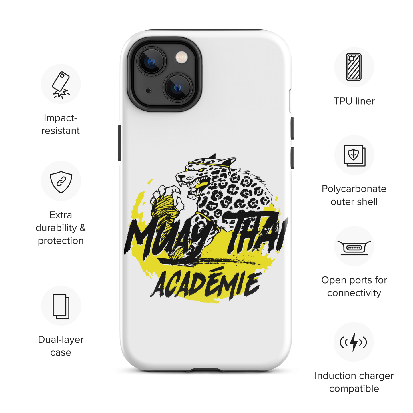 Coque d'iPhone® rigide LOGO MTA