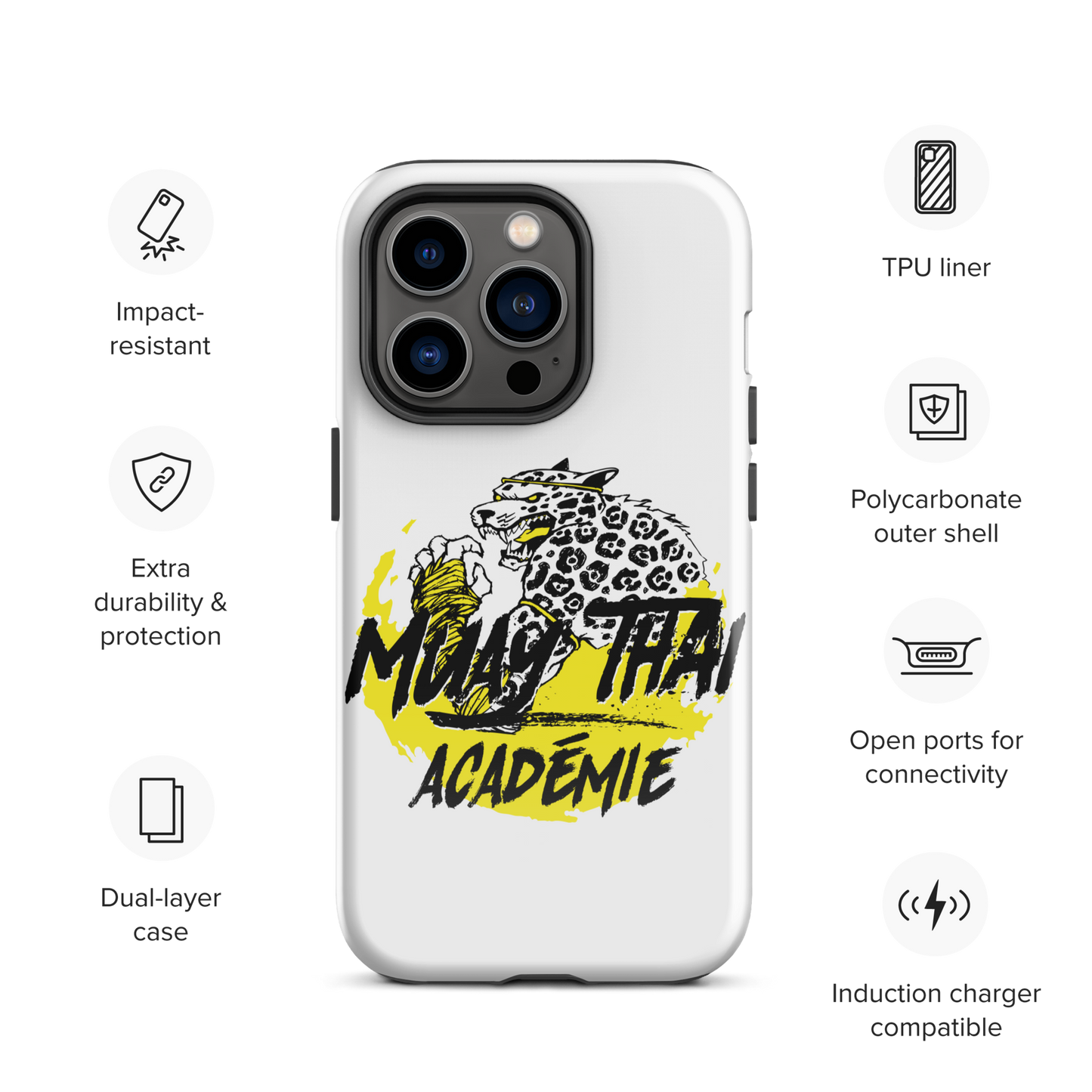 Coque d'iPhone® rigide LOGO MTA