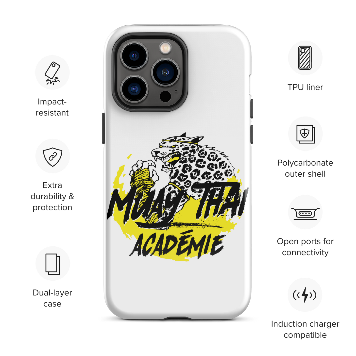 Coque d'iPhone® rigide LOGO MTA
