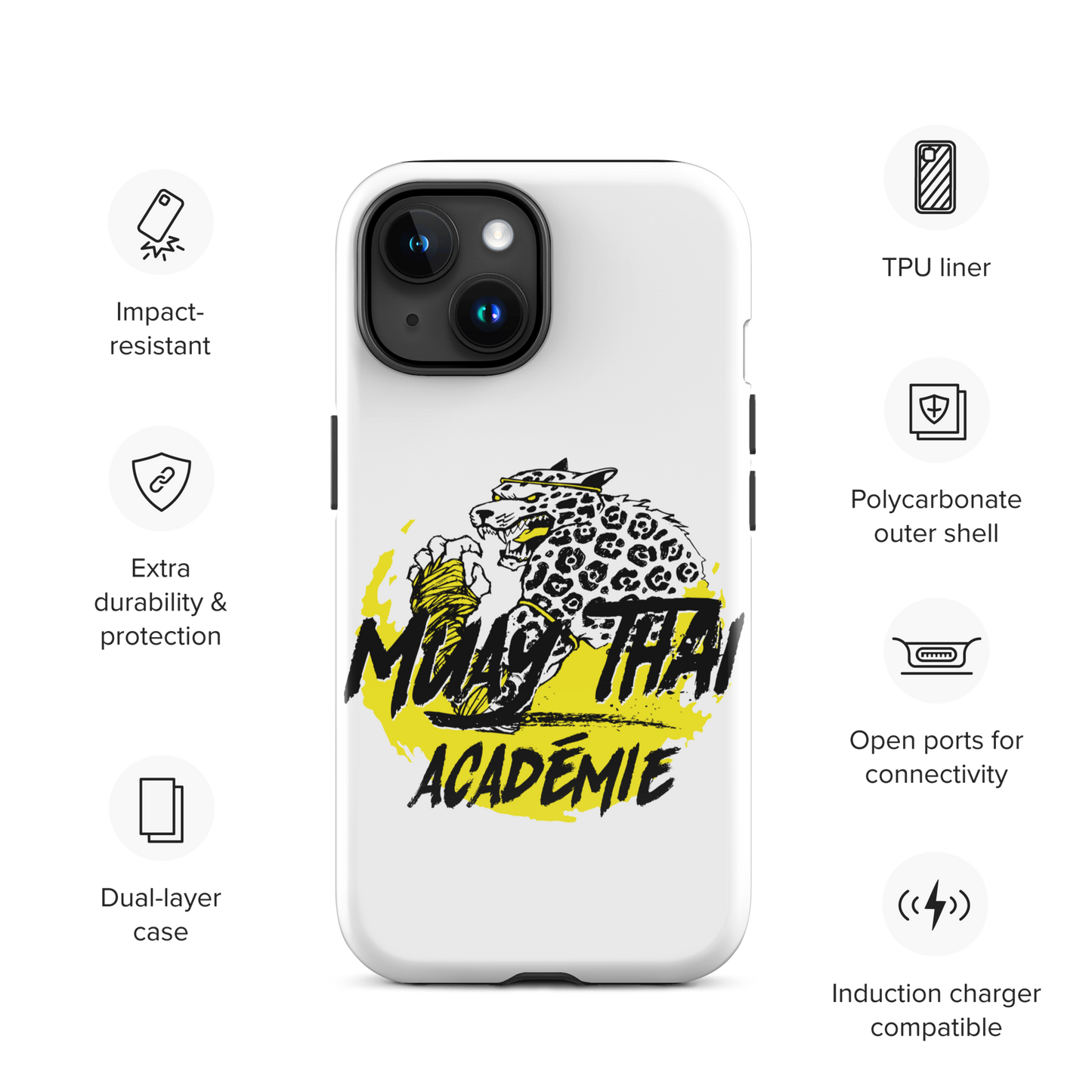 Coque d'iPhone® rigide LOGO MTA