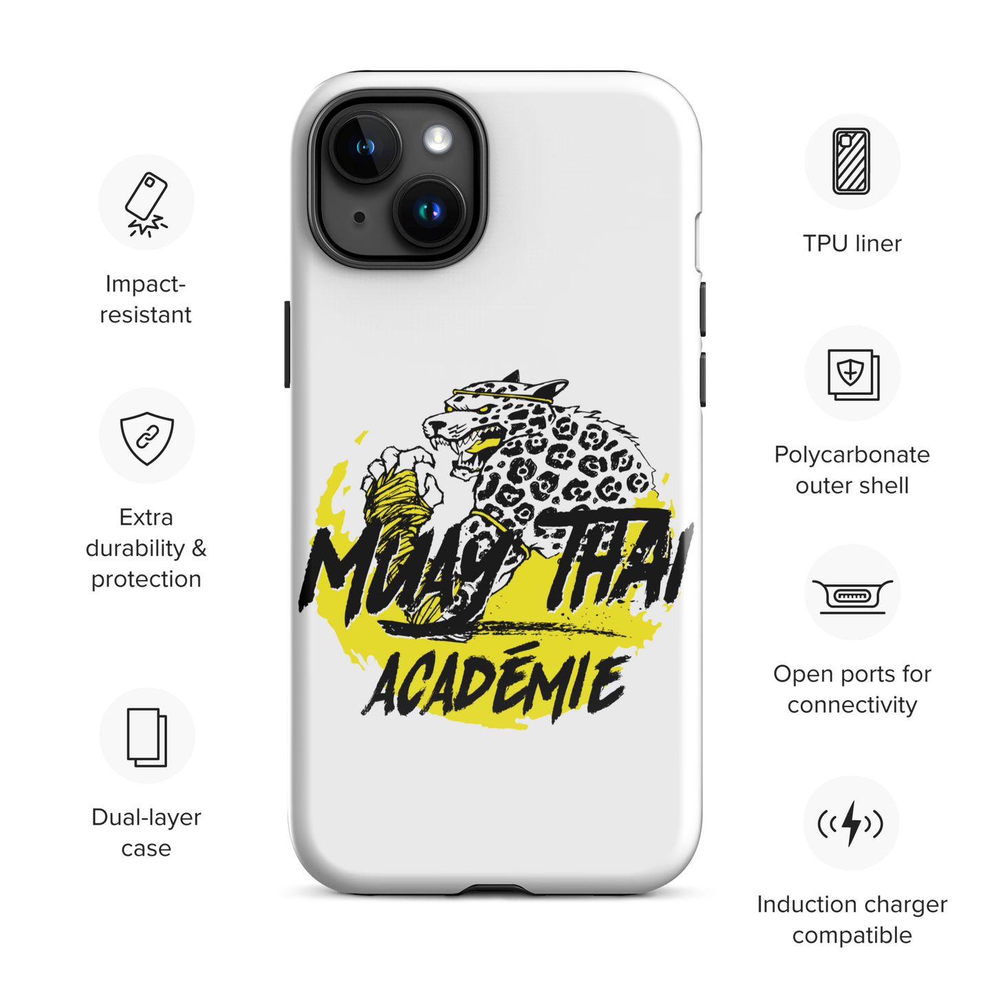 Coque d'iPhone® rigide LOGO MTA