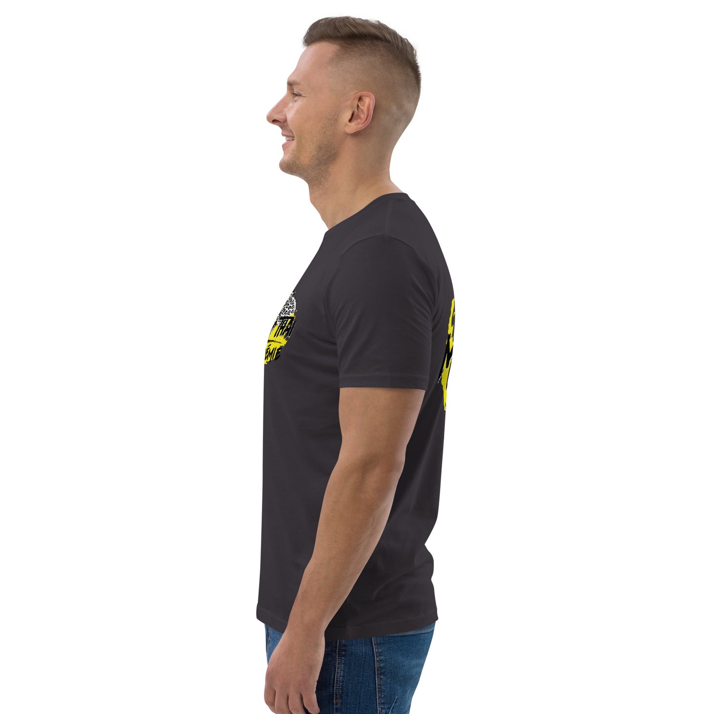 T-shirt mta logo officiel unisexe en coton biologique