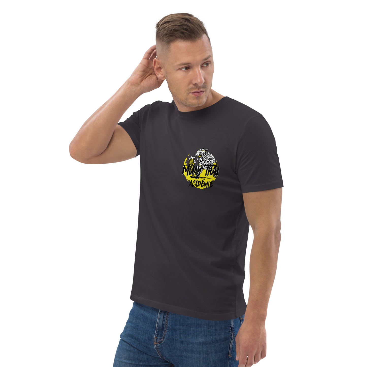 T-shirt mta logo officiel unisexe en coton biologique