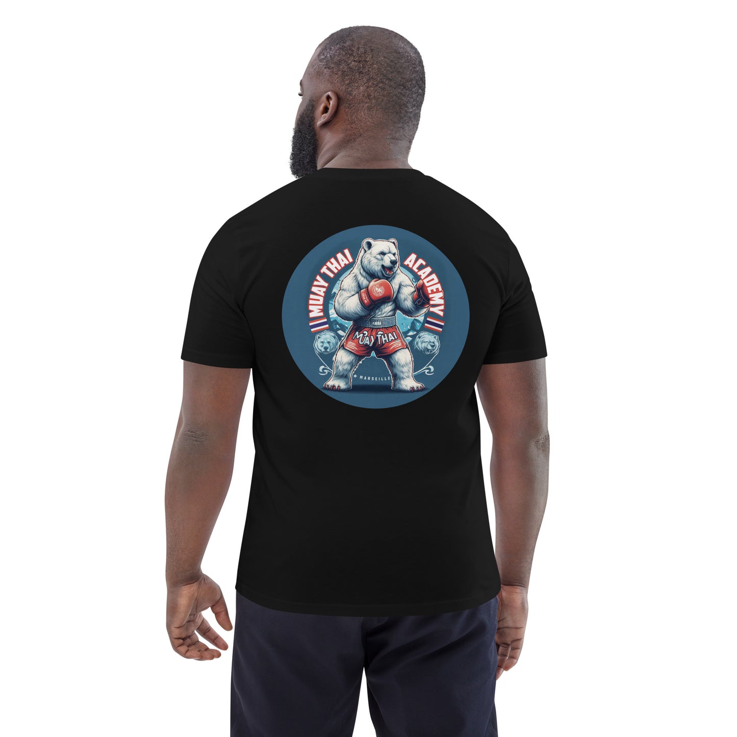 T-shirt unisexe en coton biologique (Imprimé Ours 2)