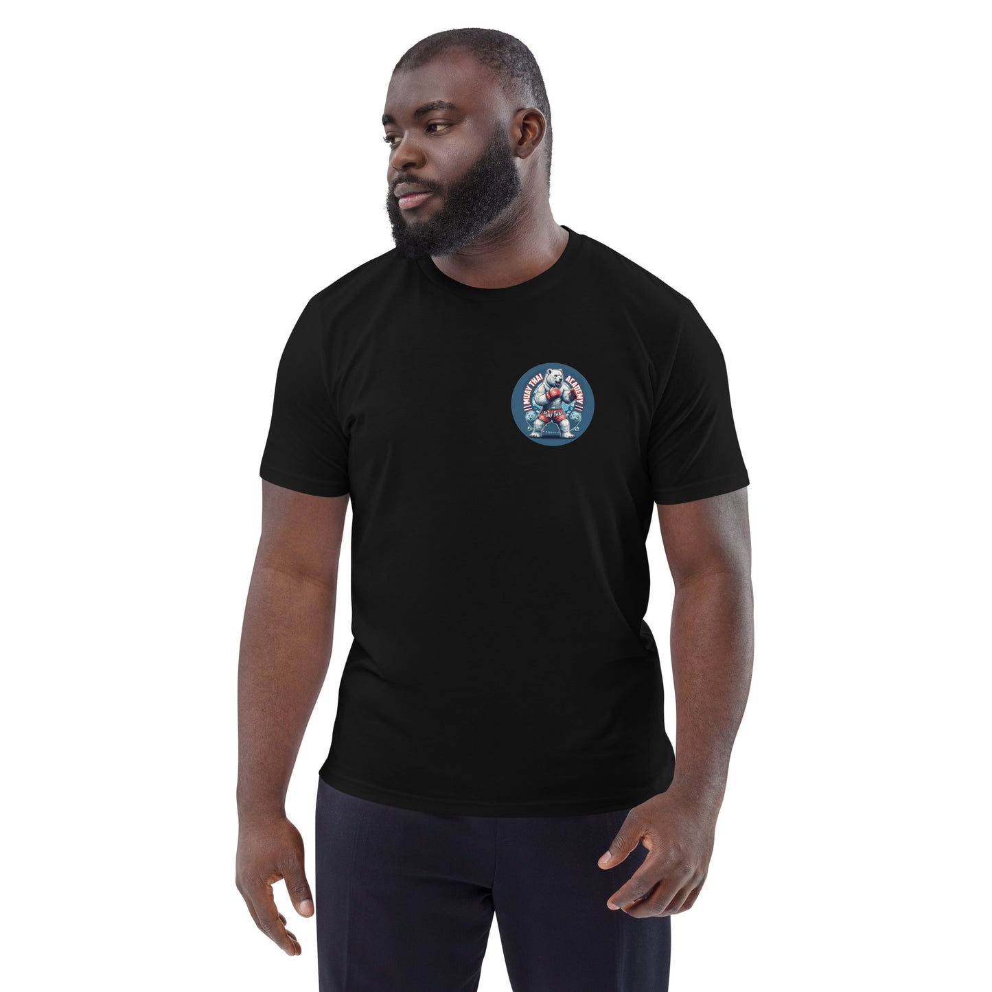 T-shirt unisexe en coton biologique (Imprimé Ours 2)