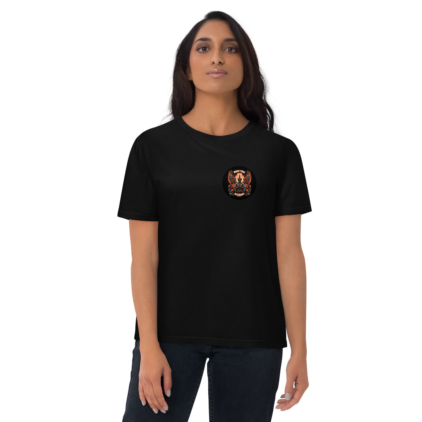 T-shirt unisexe en coton biologique (Imprimé Phoenix 1)