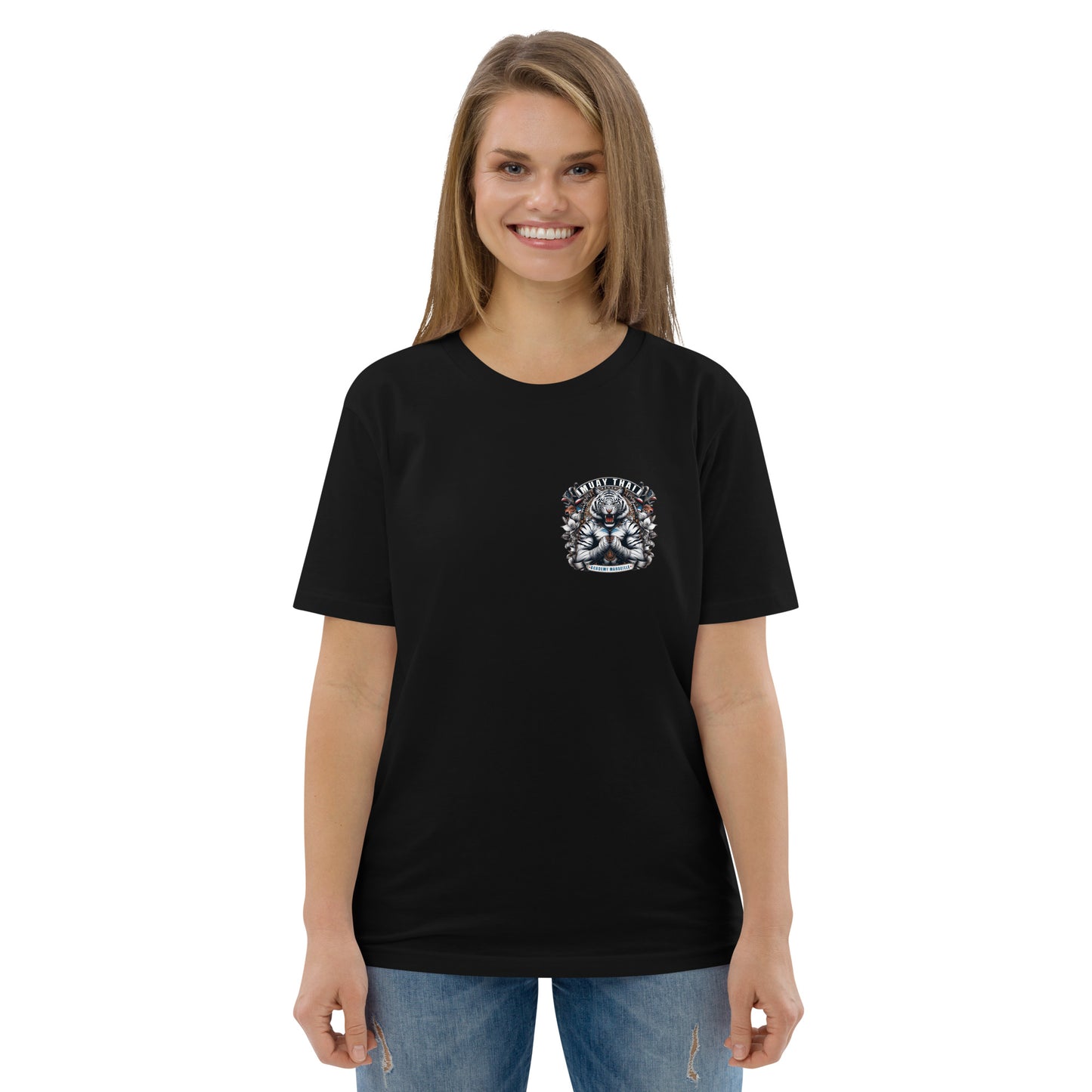 T-shirt unisexe en coton biologique (Imprimé Tigre 3)