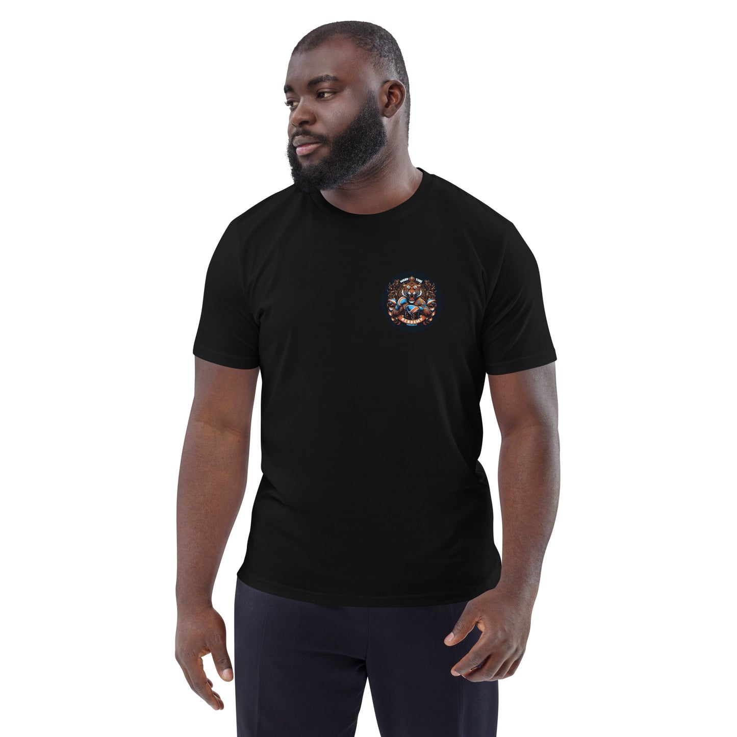 T-shirt unisexe en coton biologique (Imprimé Tigre 4)