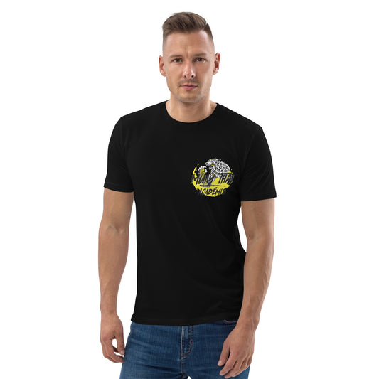 T-shirt mta logo officiel cœur unisexe en coton biologique