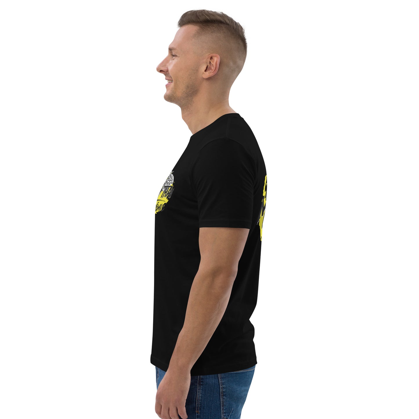 T-shirt mta logo officiel unisexe en coton biologique