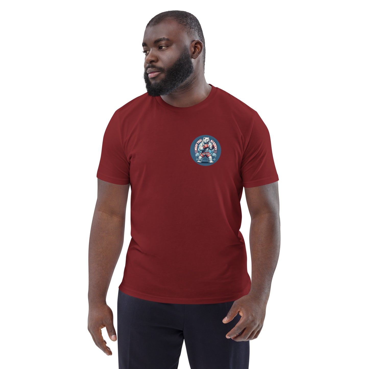 T-shirt unisexe en coton biologique (Imprimé Ours 2)