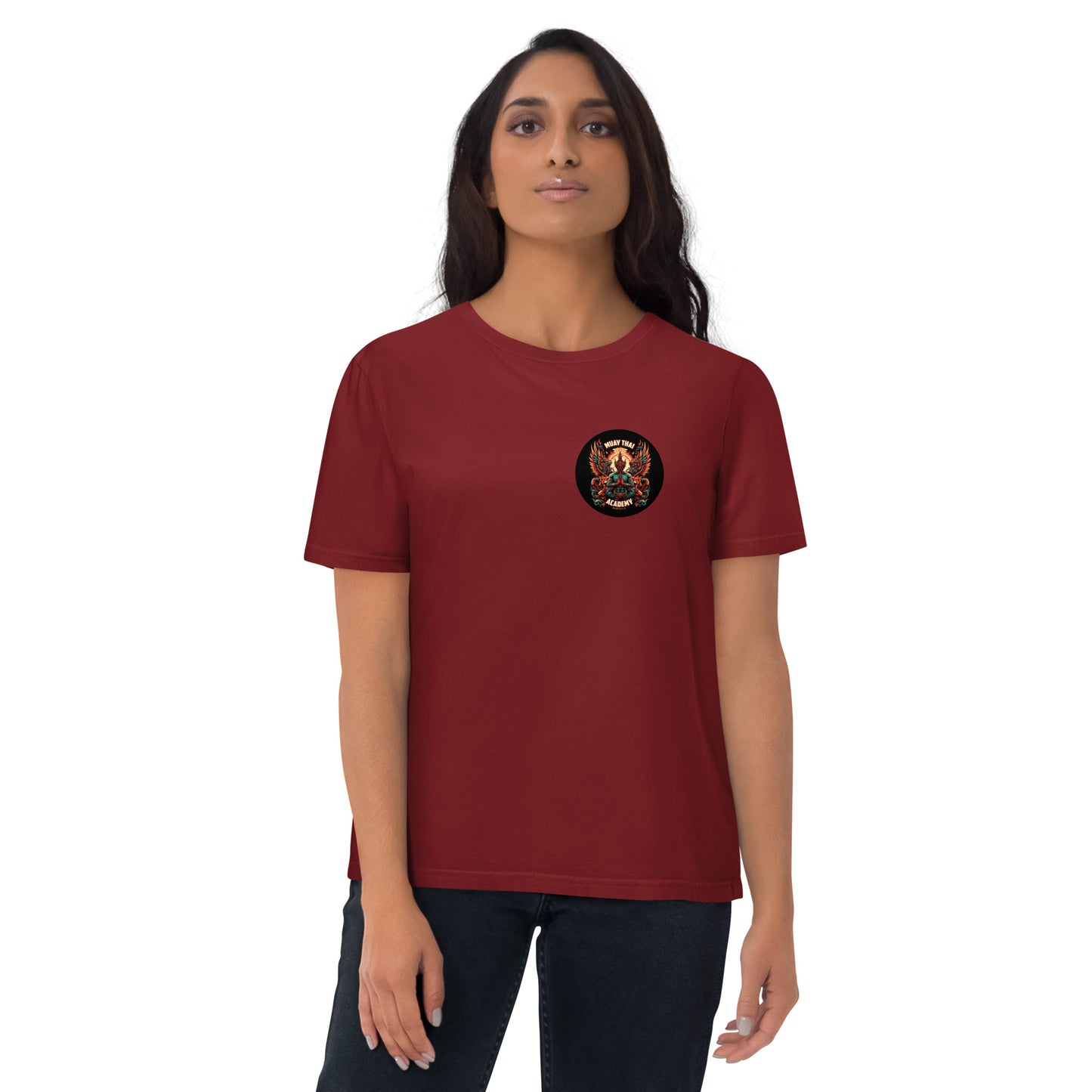 T-shirt unisexe en coton biologique (Imprimé Phoenix 1)