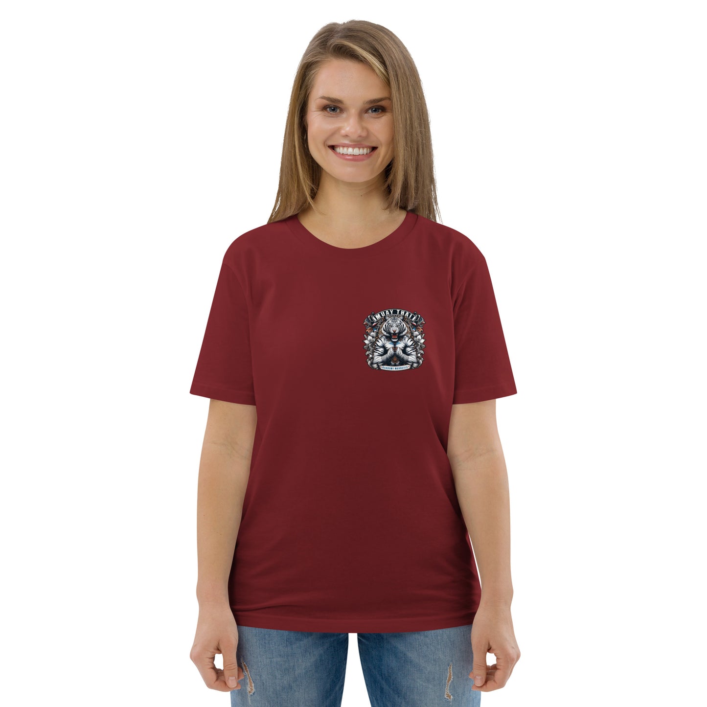 T-shirt unisexe en coton biologique (Imprimé Tigre 3)