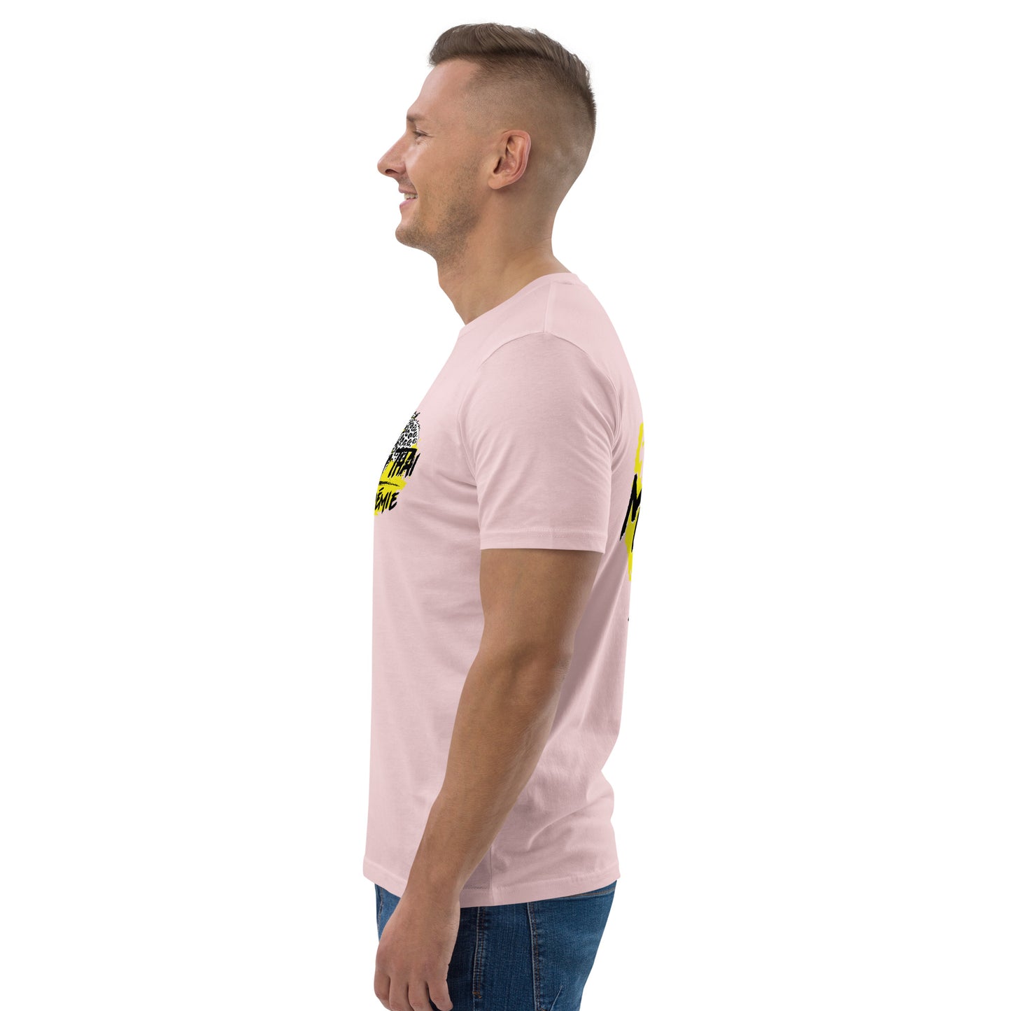 T-shirt mta logo officiel unisexe en coton biologique