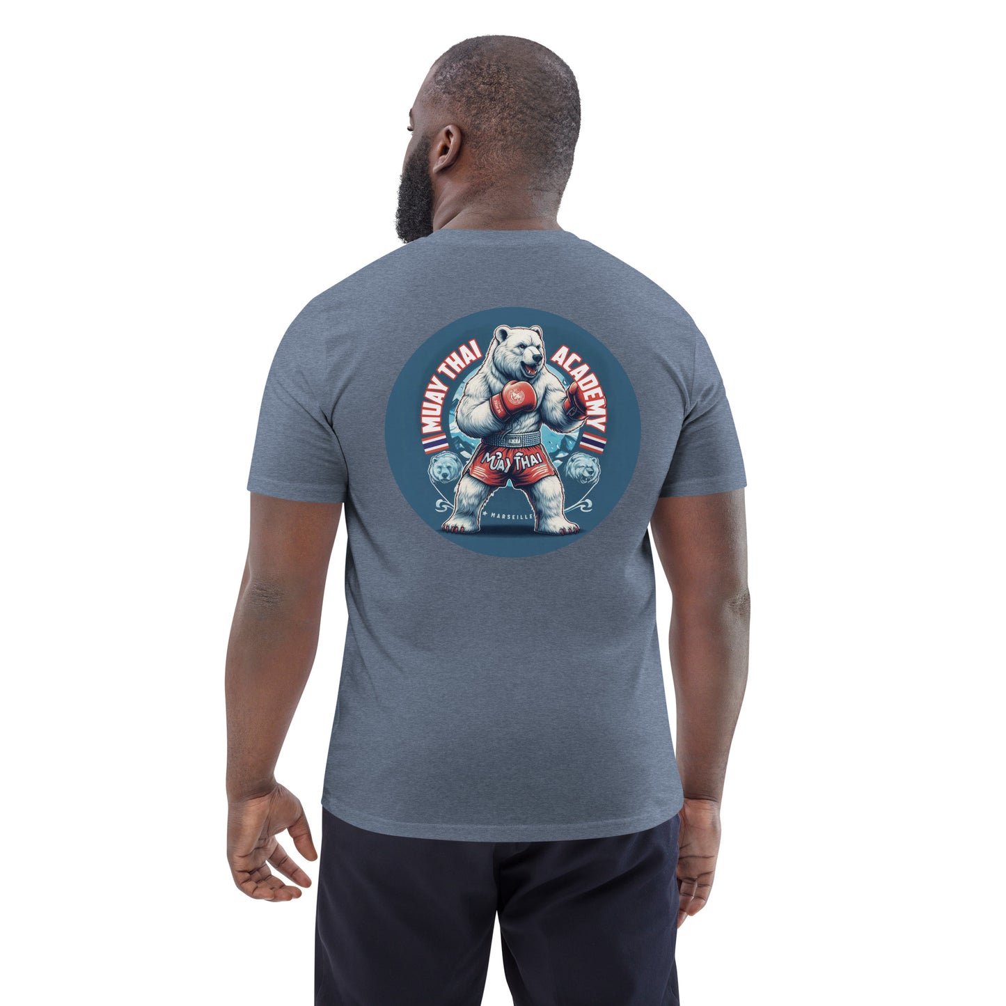 T-shirt unisexe en coton biologique (Imprimé Ours 2)