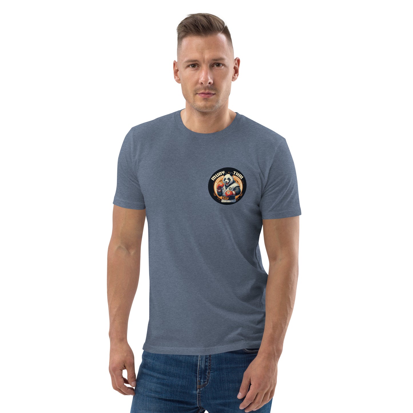 T-shirt unisexe en coton biologique (Imprimé Panda 2)