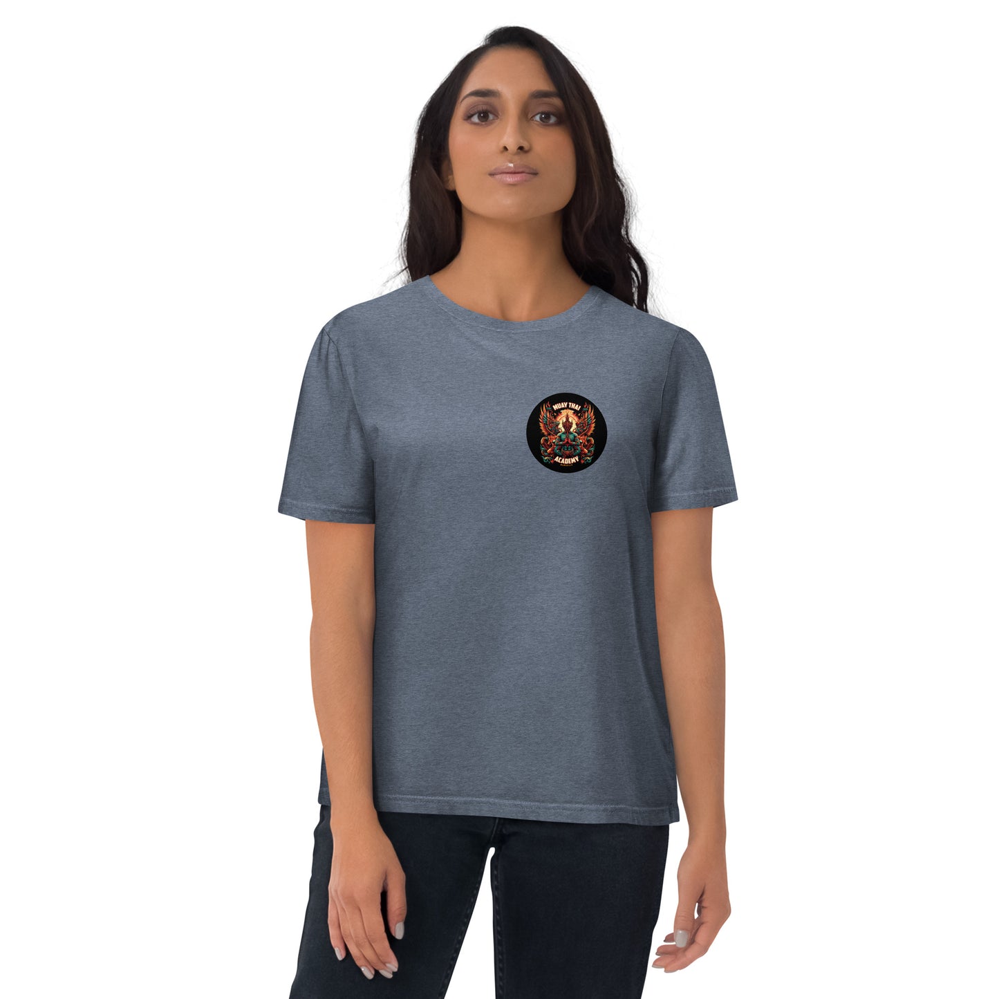 T-shirt unisexe en coton biologique (Imprimé Phoenix 1)