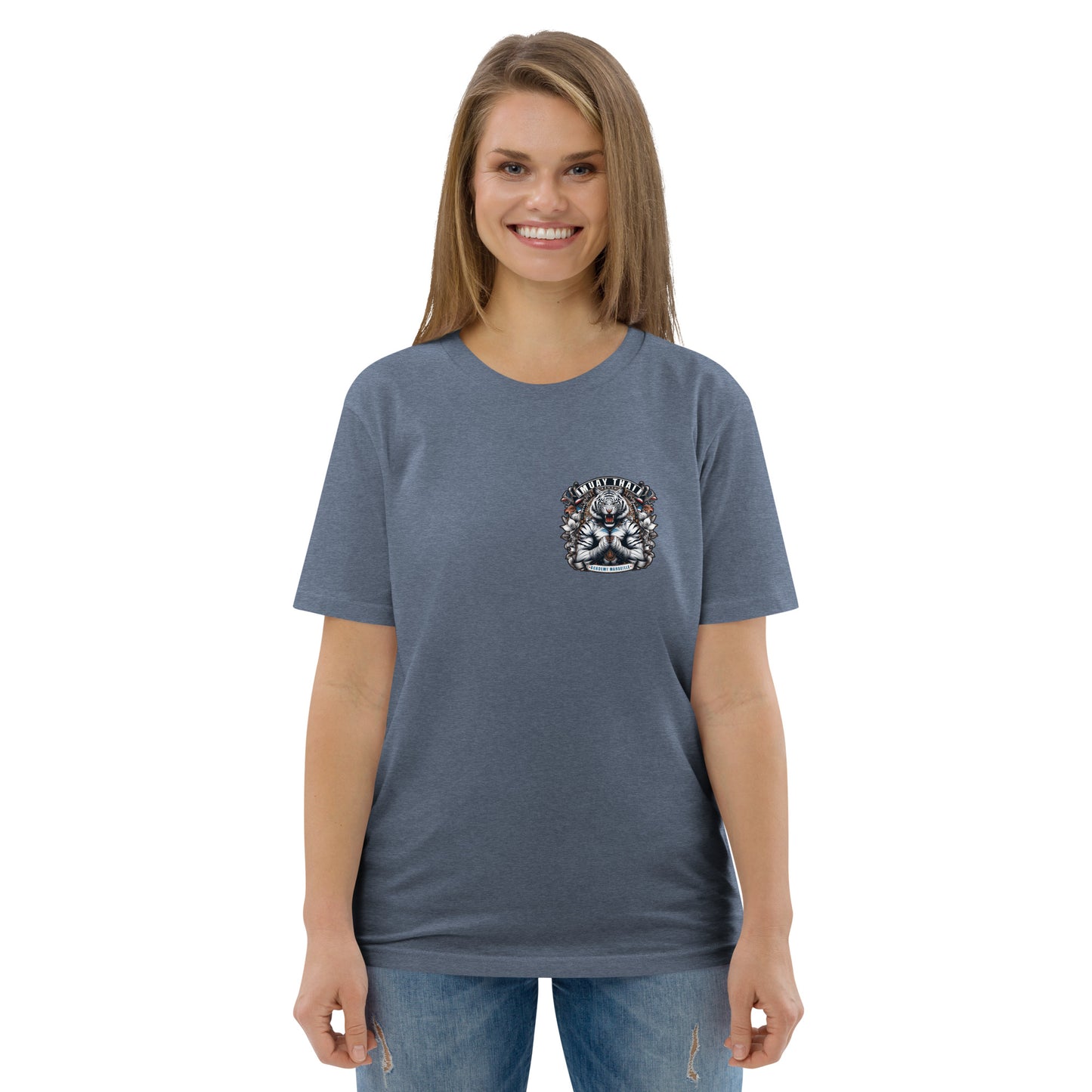 T-shirt unisexe en coton biologique (Imprimé Tigre 3)