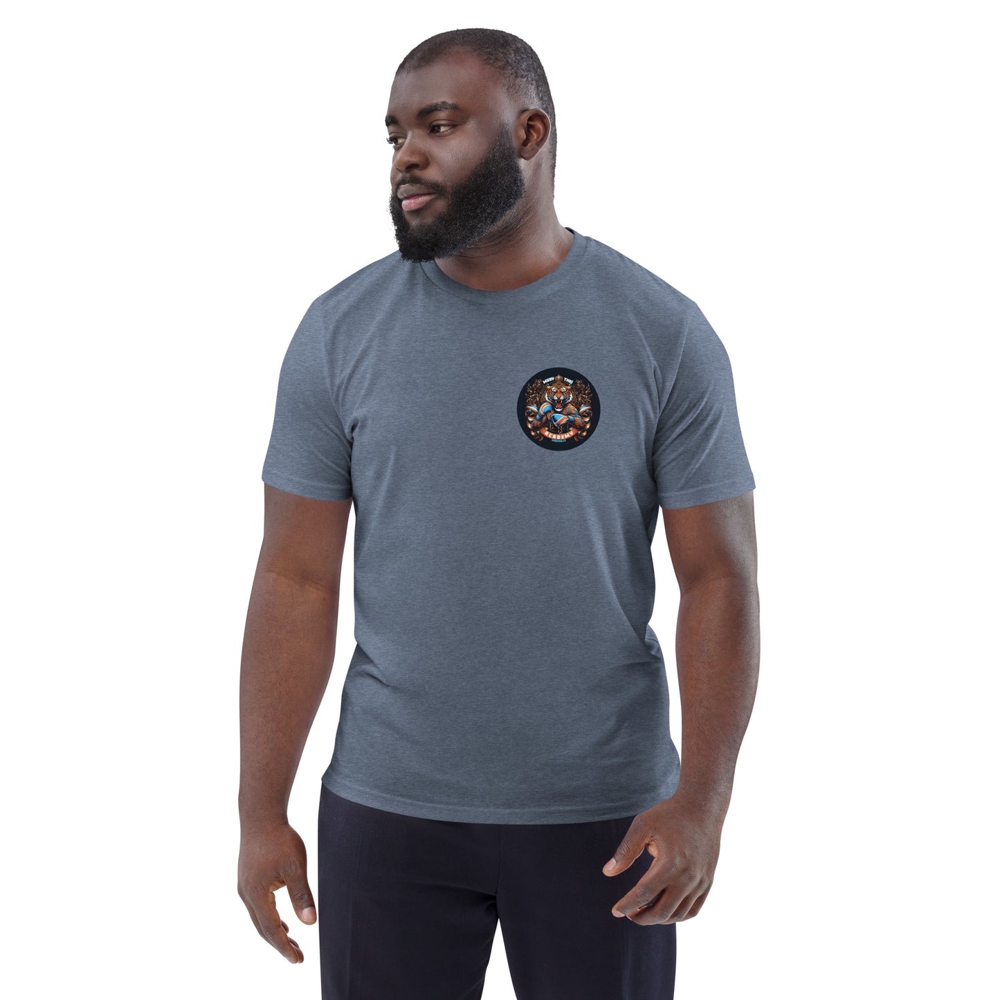 T-shirt unisexe en coton biologique (Imprimé Tigre 4)