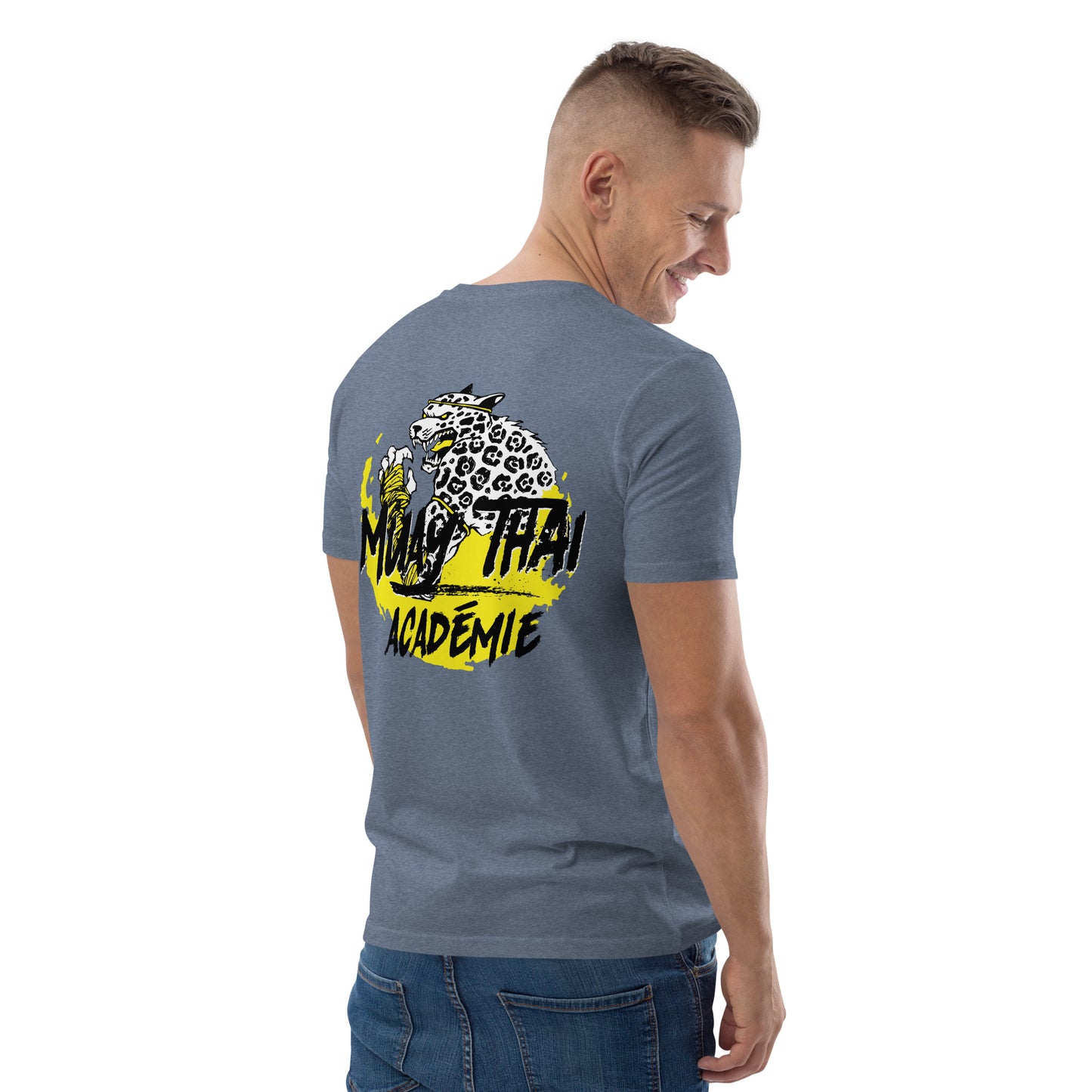 T-shirt mta logo officiel unisexe en coton biologique