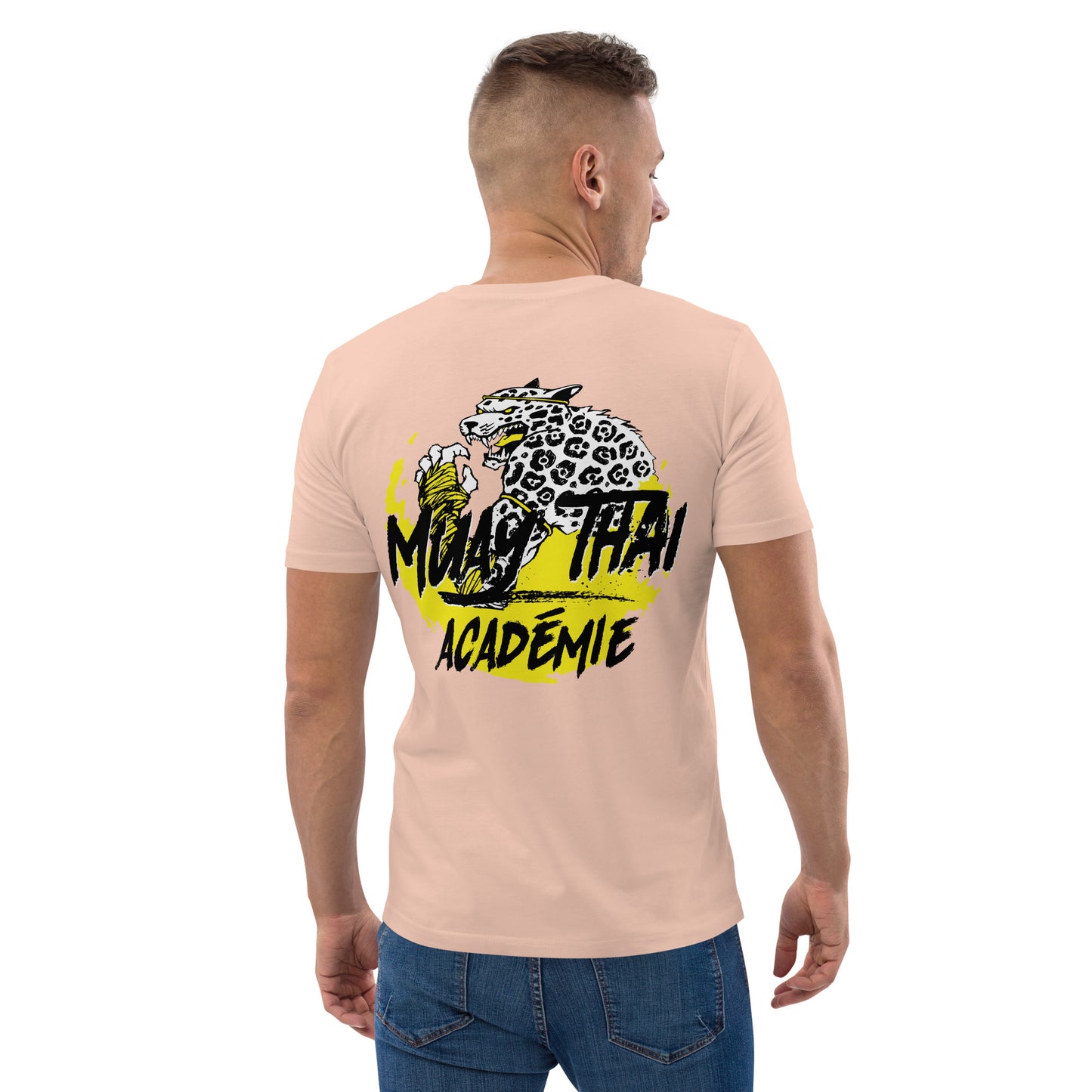 T-shirt mta logo officiel cœur unisexe en coton biologique
