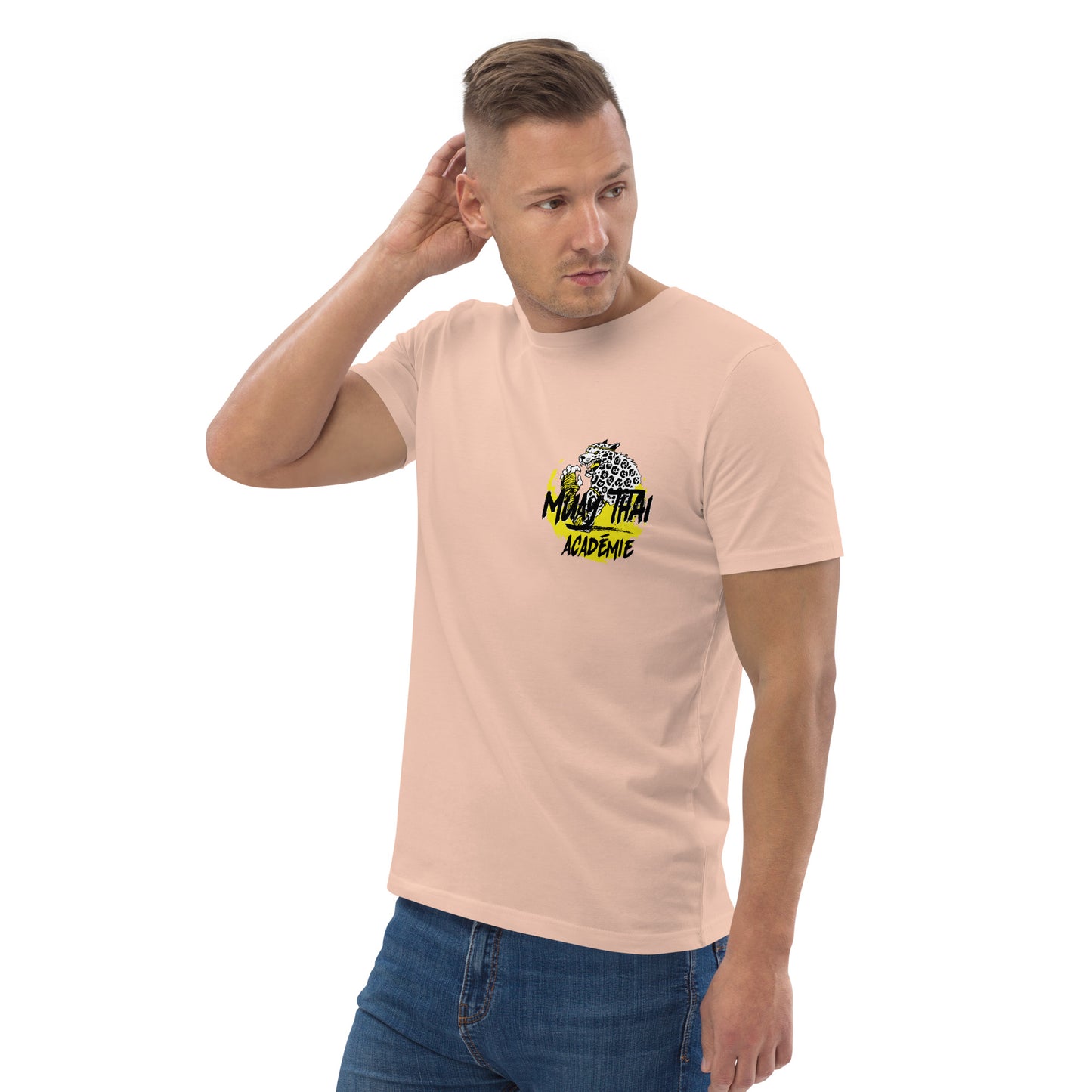 T-shirt mta logo officiel unisexe en coton biologique
