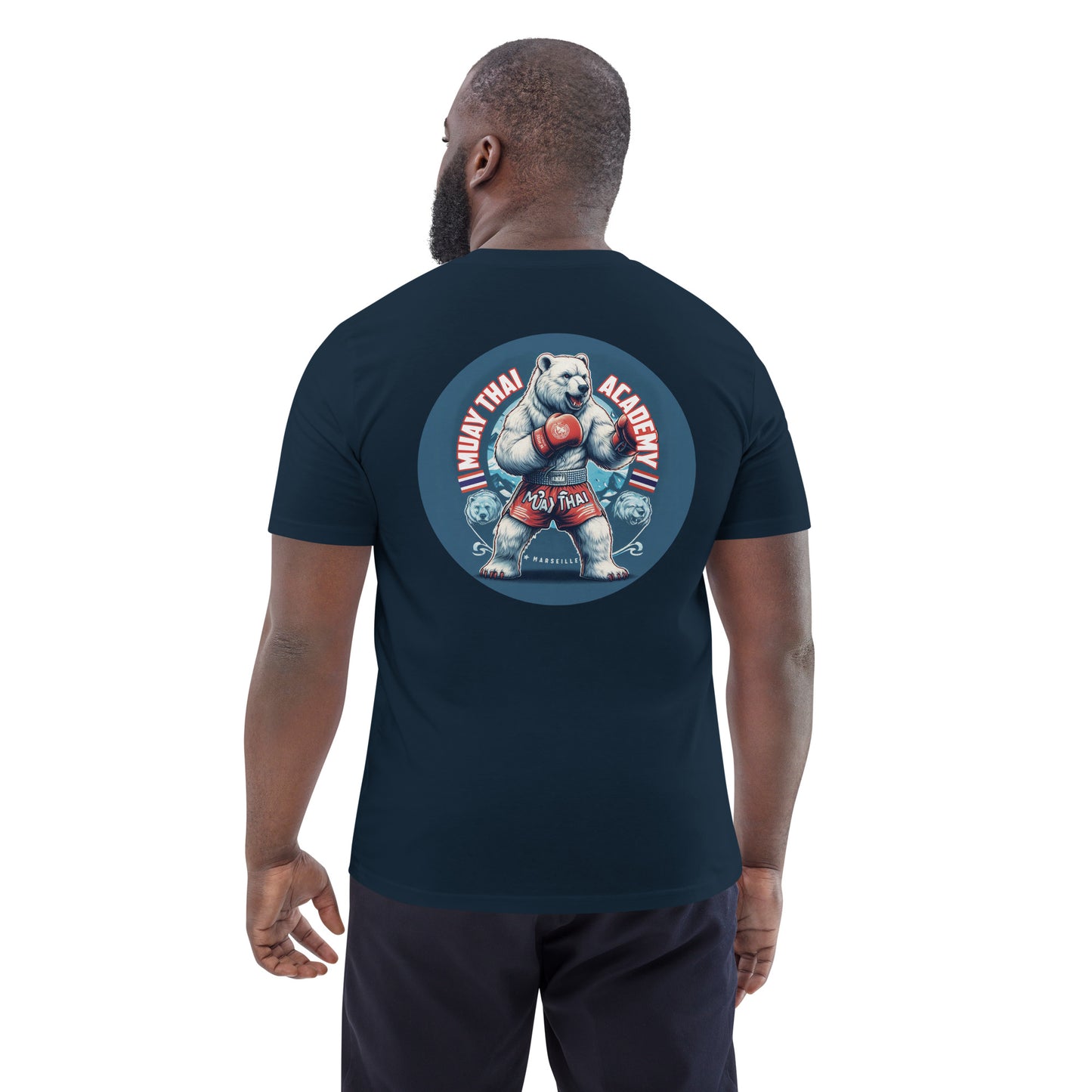 T-shirt unisexe en coton biologique (Imprimé Ours 2)