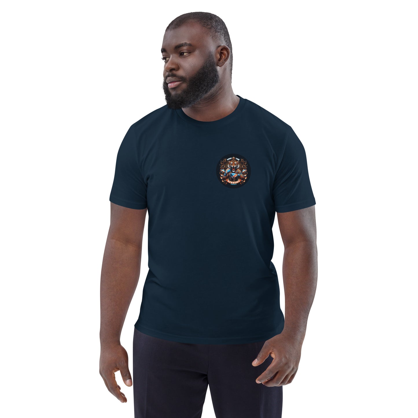 T-shirt unisexe en coton biologique (Imprimé Tigre 4)