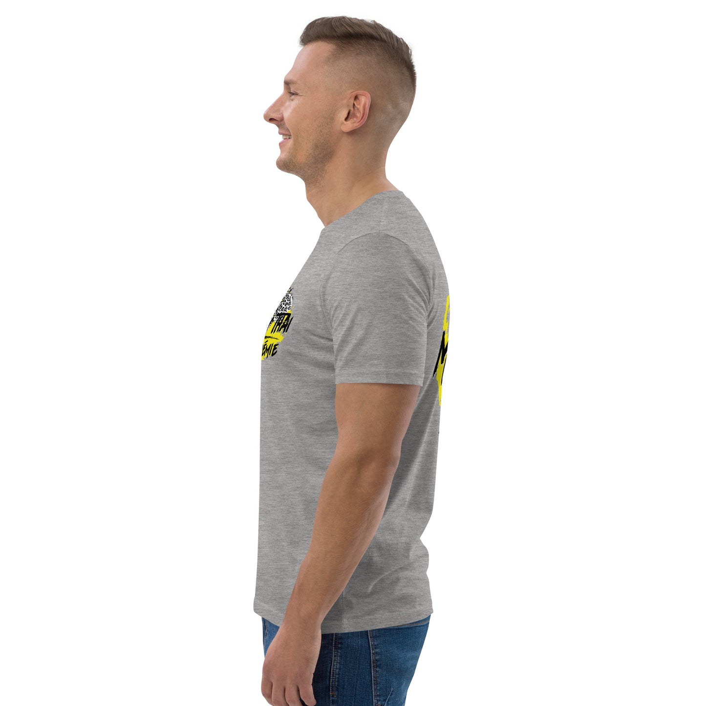 T-shirt mta logo officiel unisexe en coton biologique