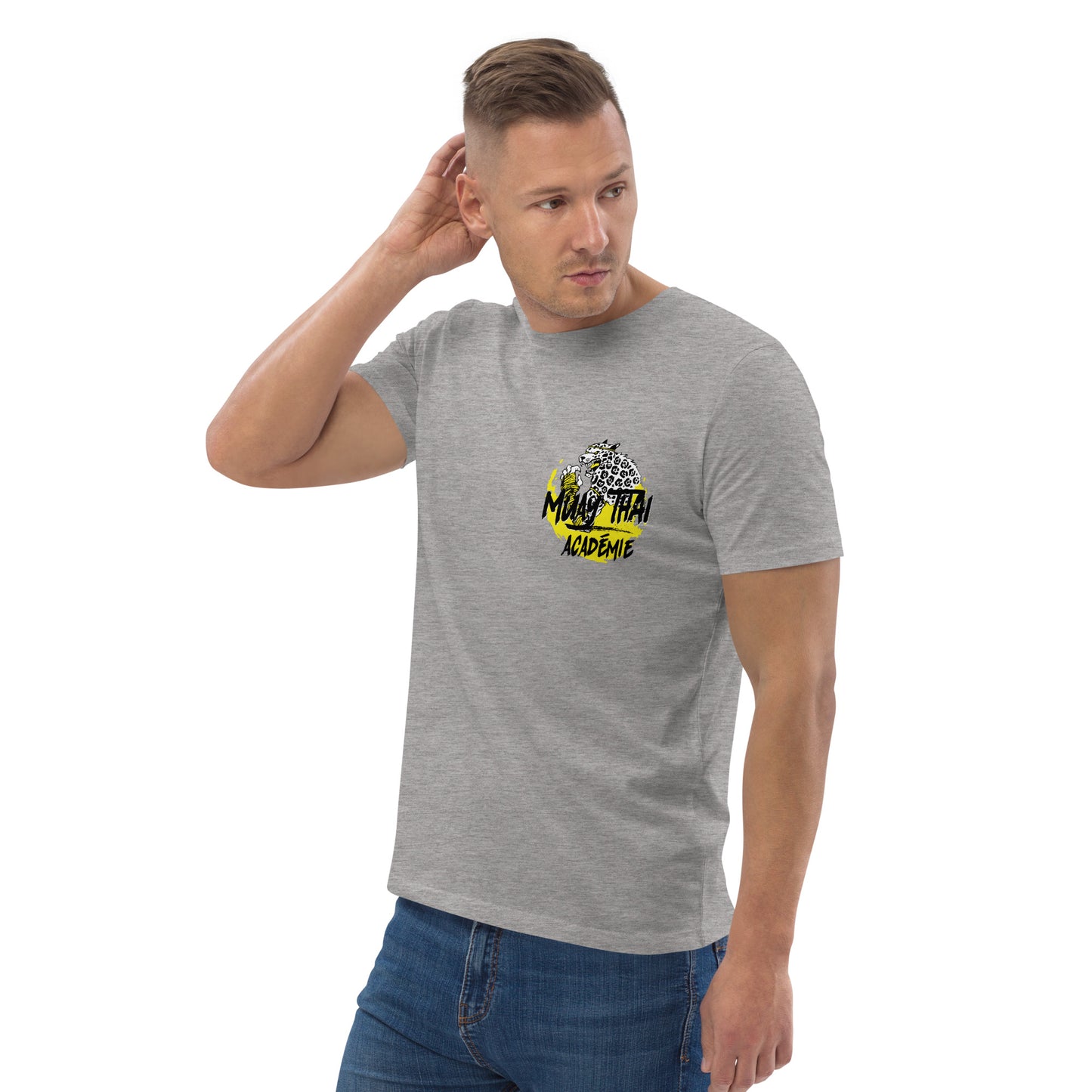 T-shirt mta logo officiel unisexe en coton biologique