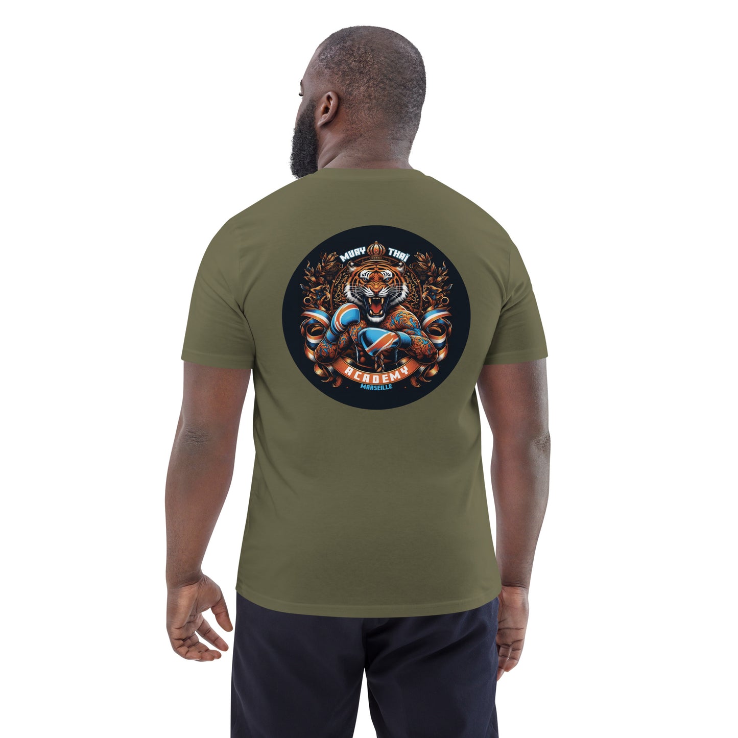 T-shirt unisexe en coton biologique (Imprimé Tigre 4)