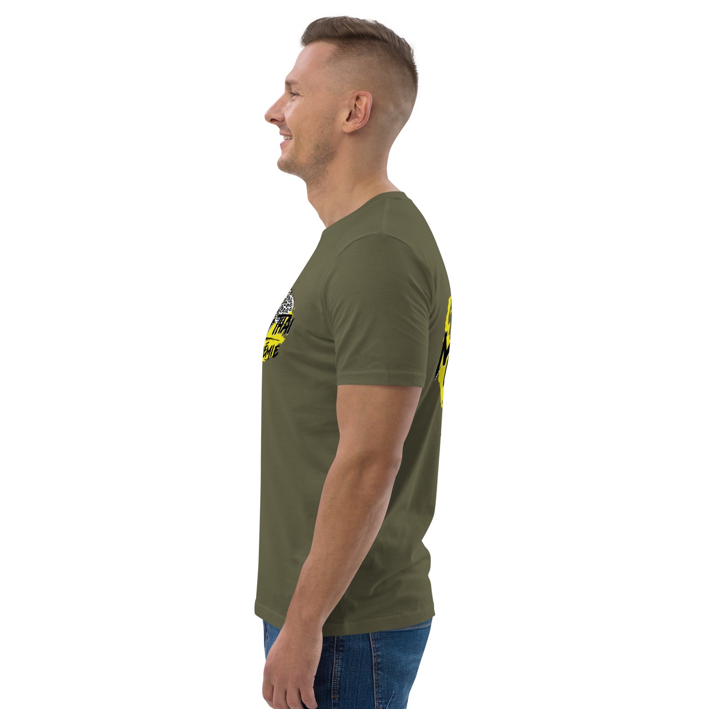 T-shirt mta logo officiel unisexe en coton biologique