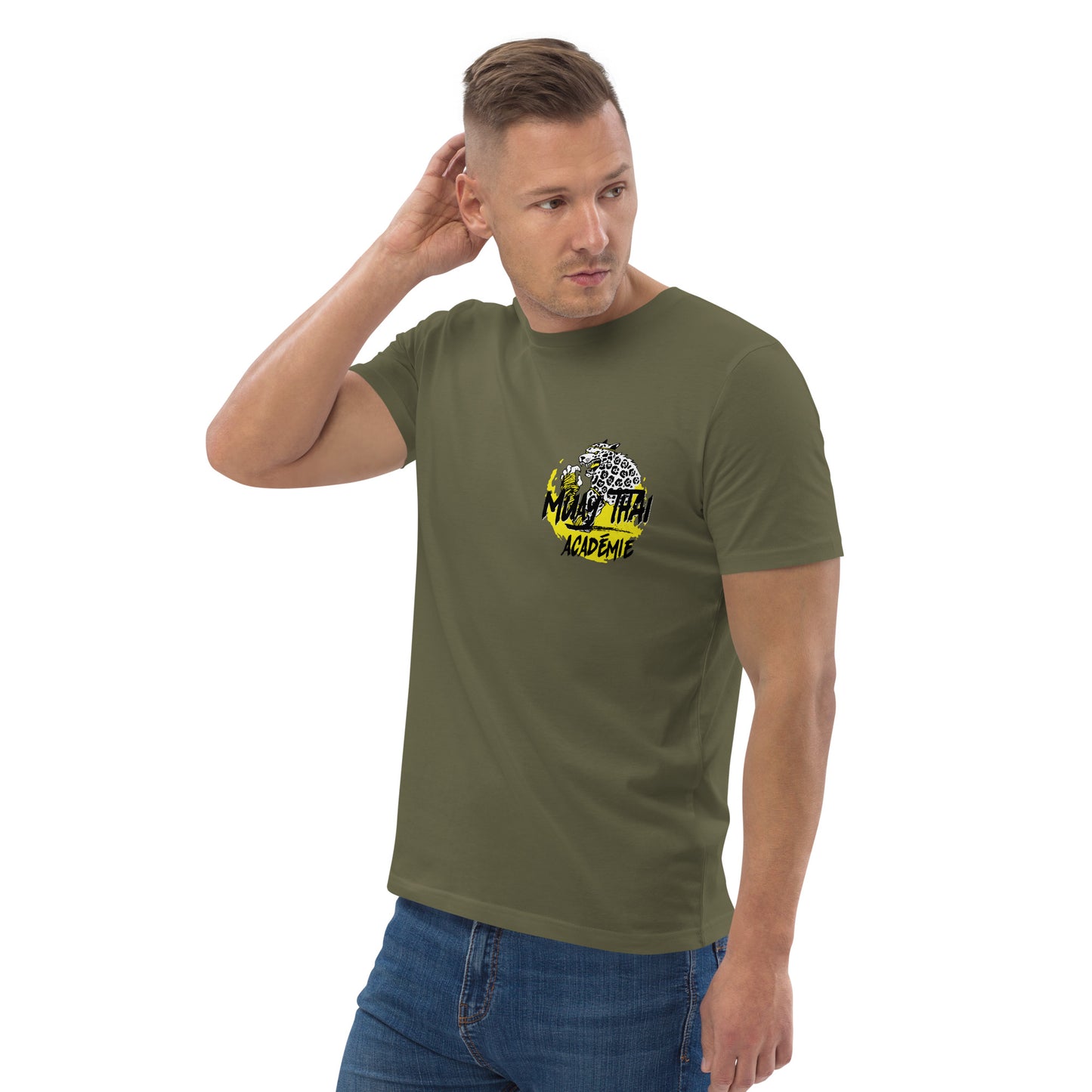 T-shirt mta logo officiel unisexe en coton biologique