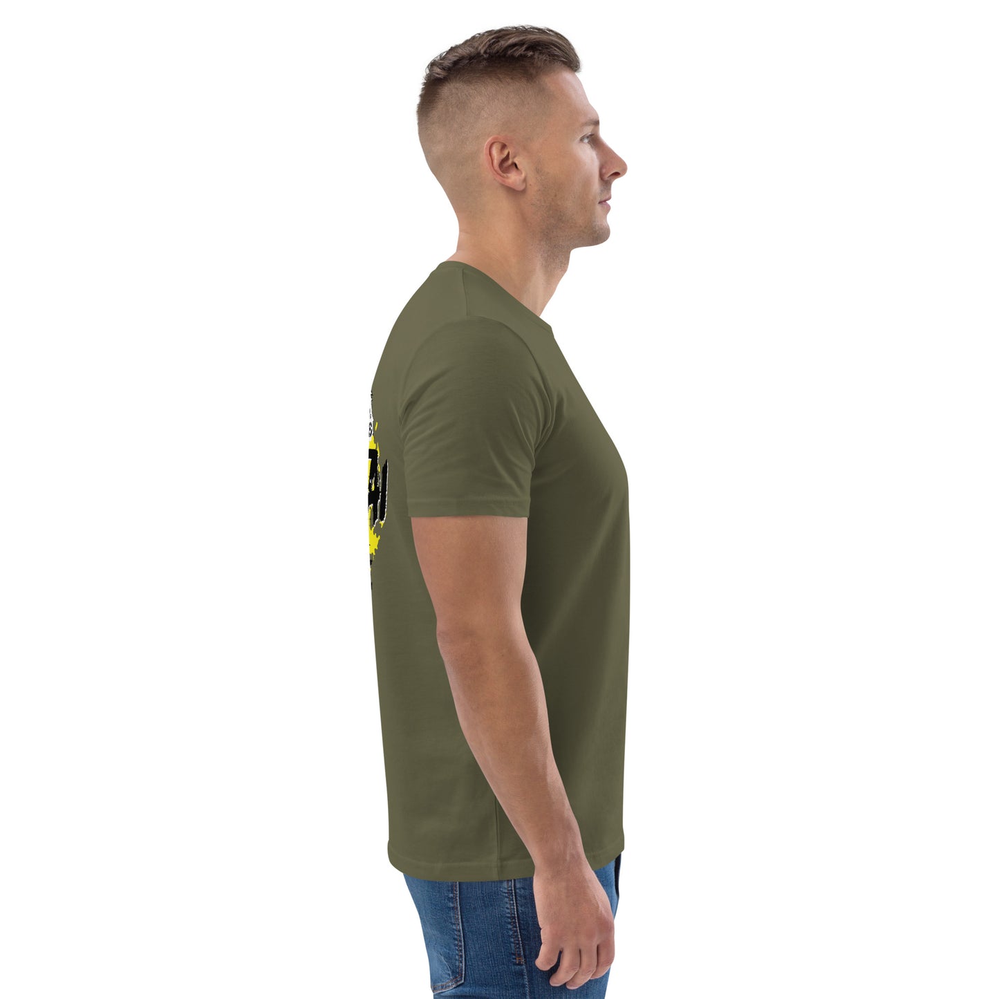 T-shirt mta logo officiel unisexe en coton biologique