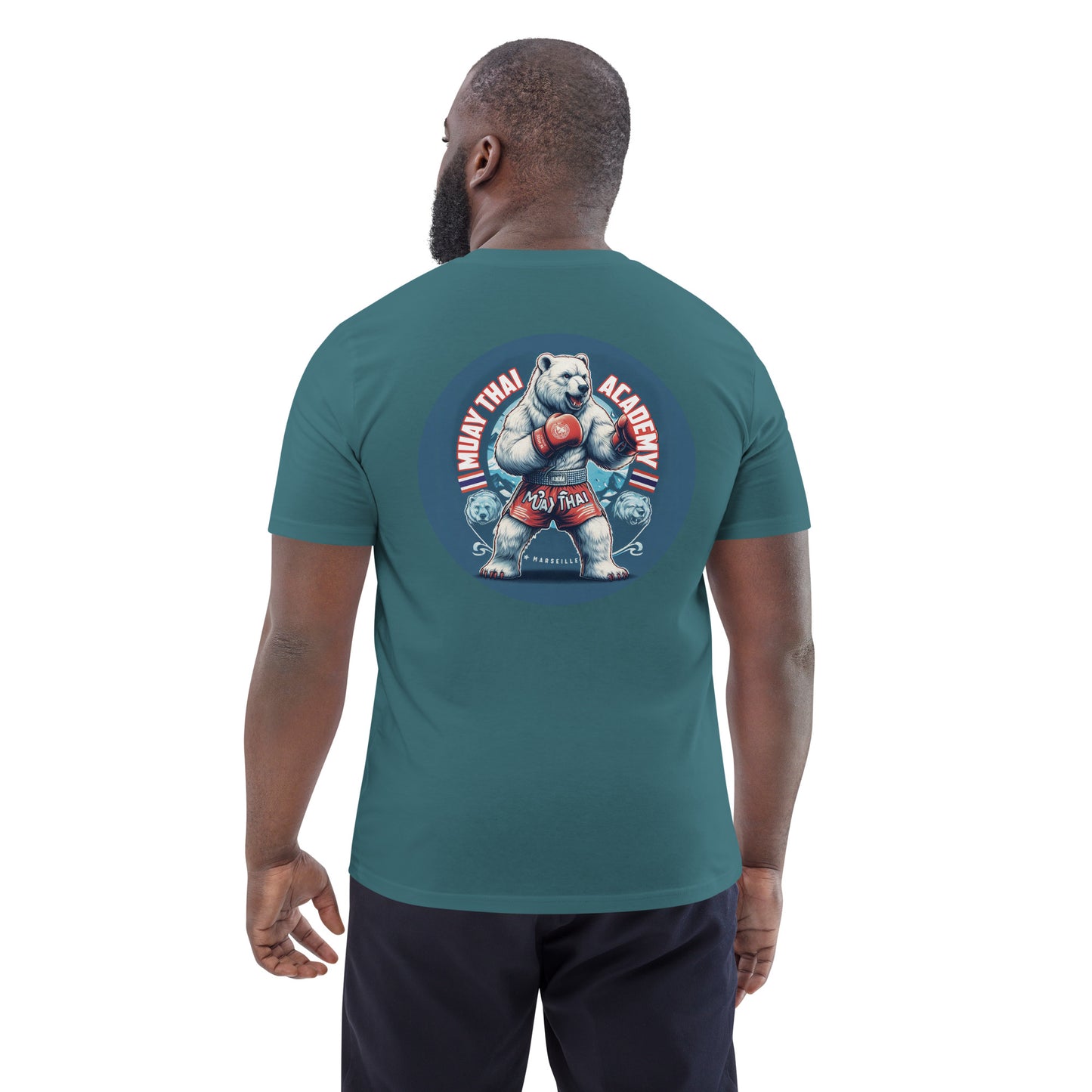 T-shirt unisexe en coton biologique (Imprimé Ours 2)
