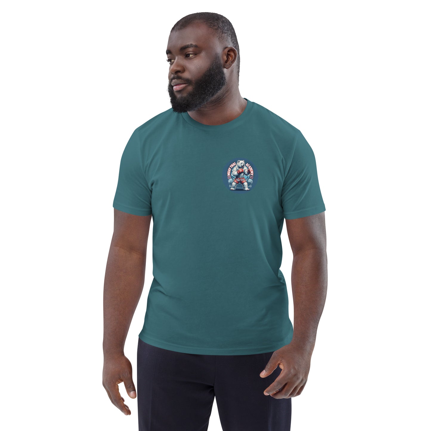 T-shirt unisexe en coton biologique (Imprimé Ours 2)