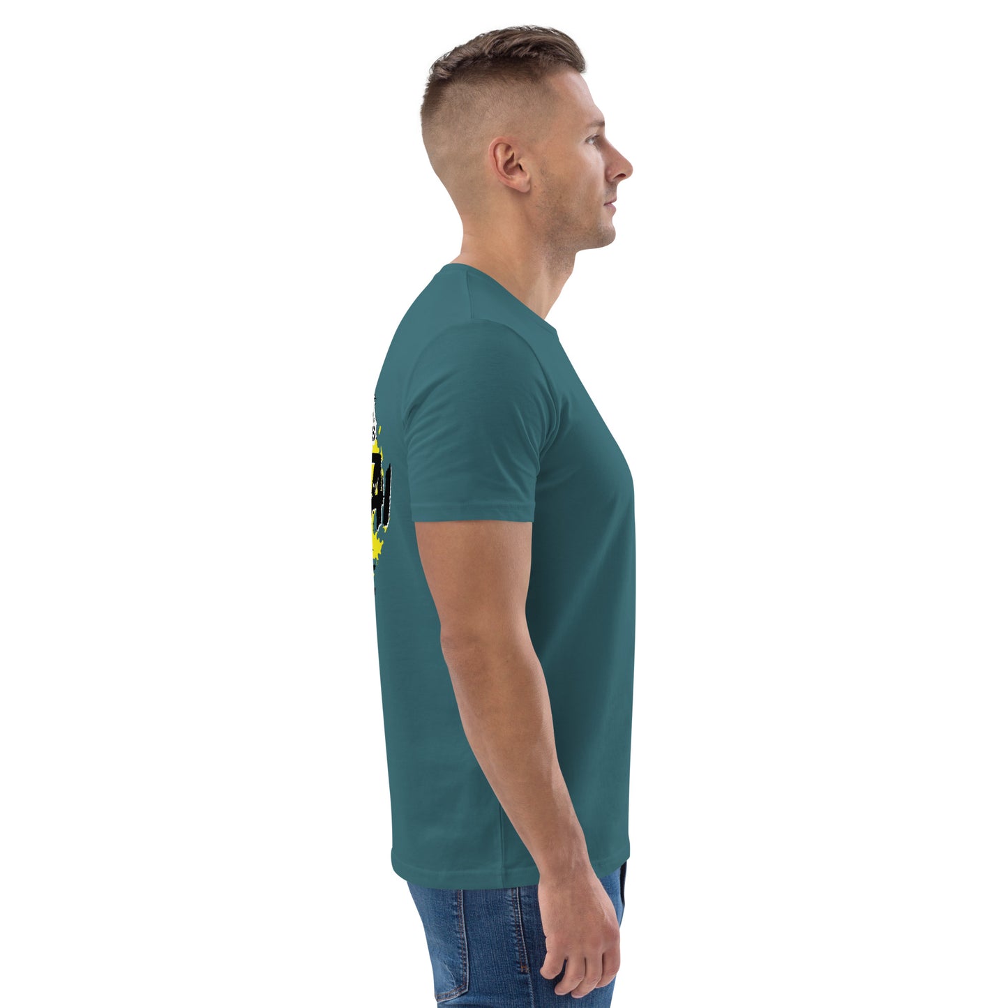 T-shirt mta logo officiel unisexe en coton biologique
