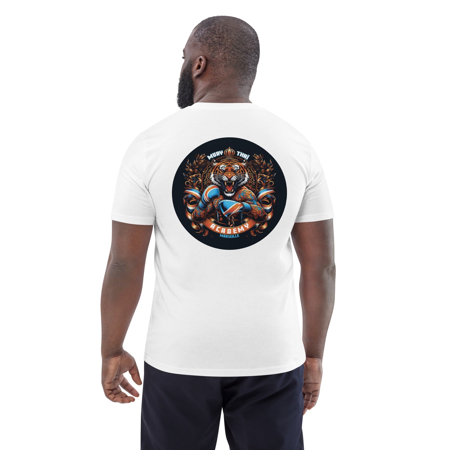 T-shirt unisexe en coton biologique (Imprimé Tigre 4)