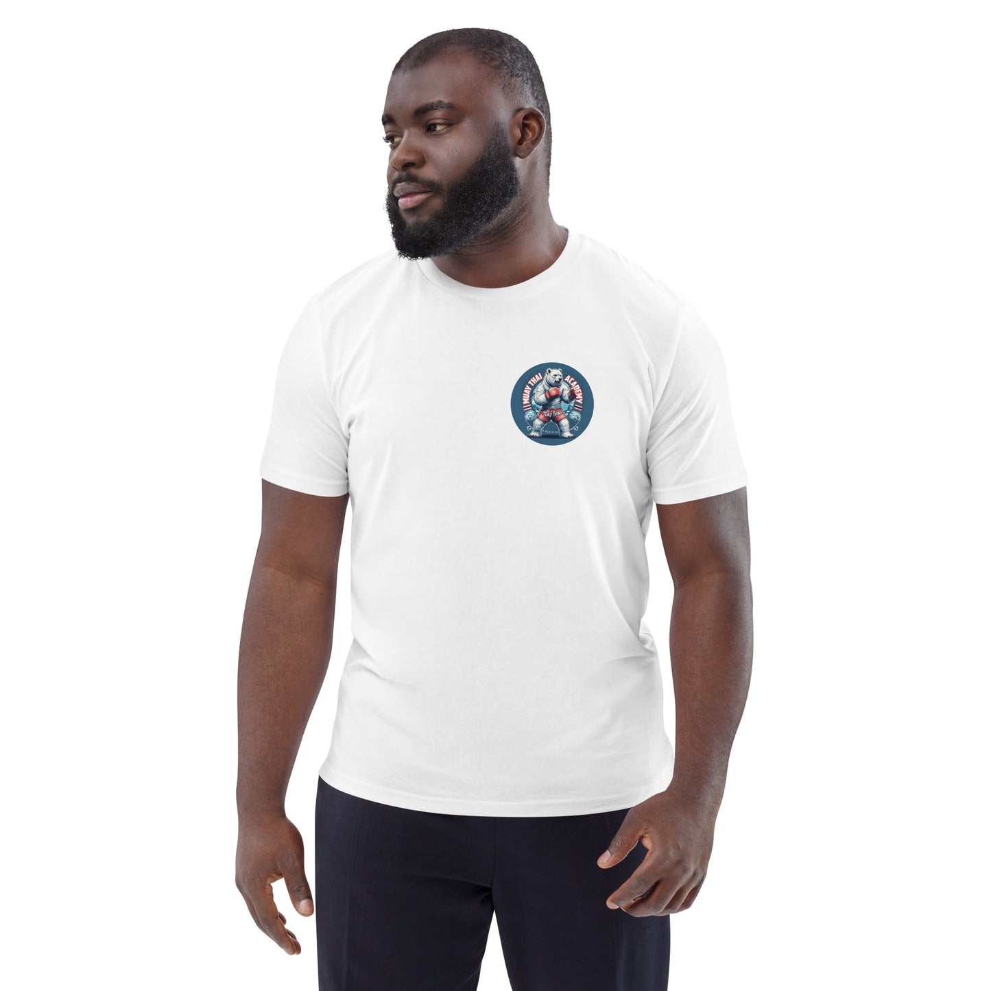 T-shirt unisexe en coton biologique (Imprimé Ours 2)