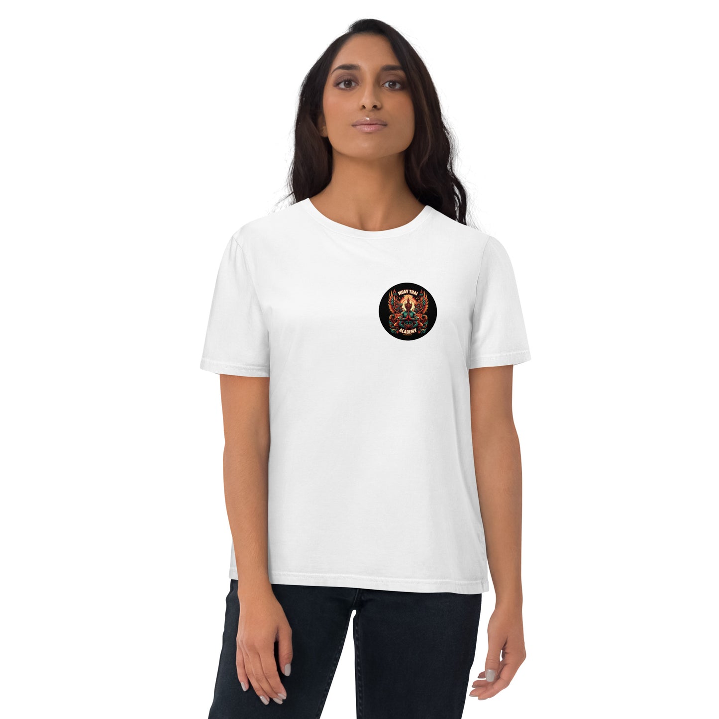 T-shirt unisexe en coton biologique (Imprimé Phoenix 1)
