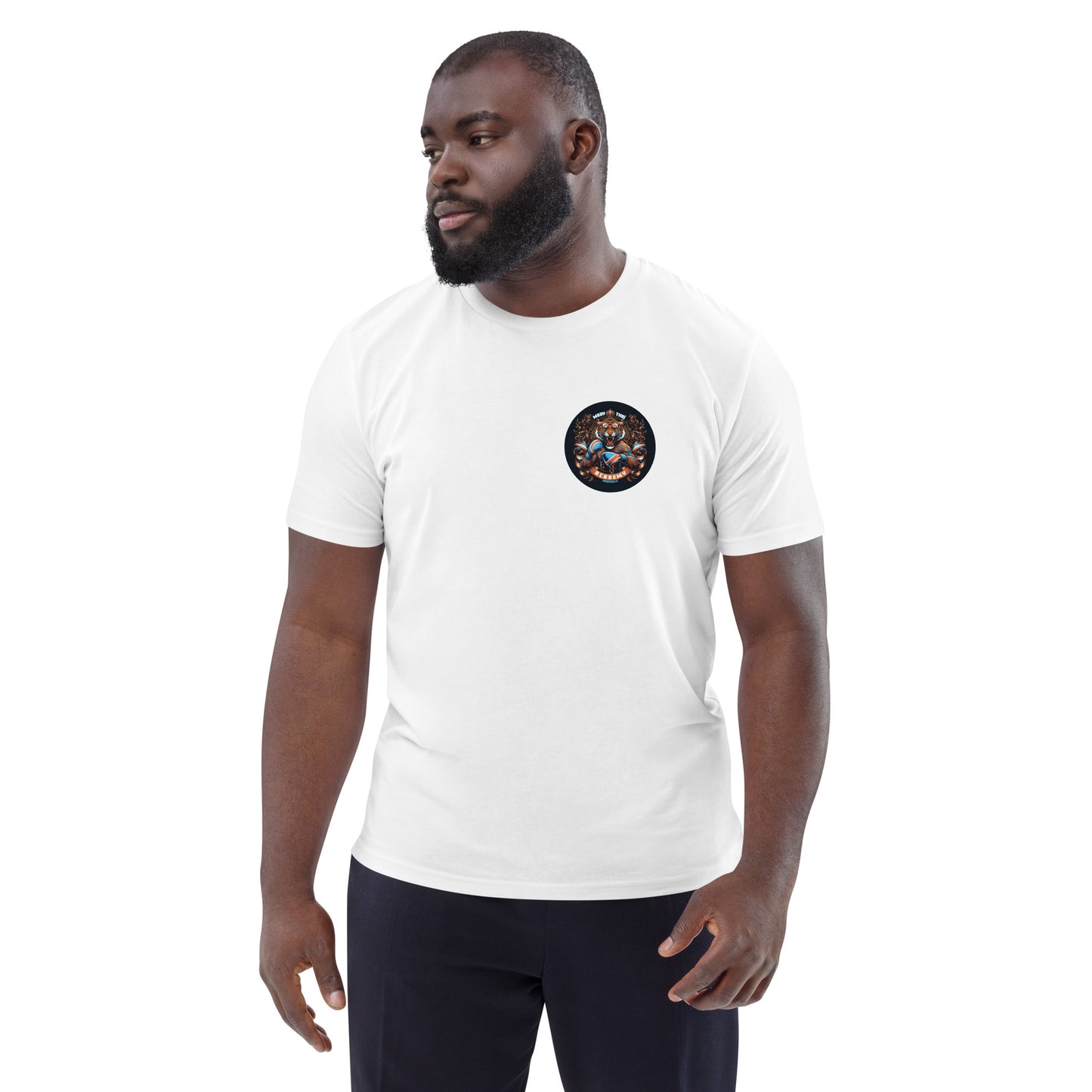 T-shirt unisexe en coton biologique (Imprimé Tigre 4)